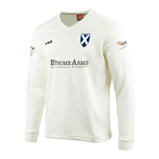 Compton Dundon Cricket Club Whites Sweatshirt