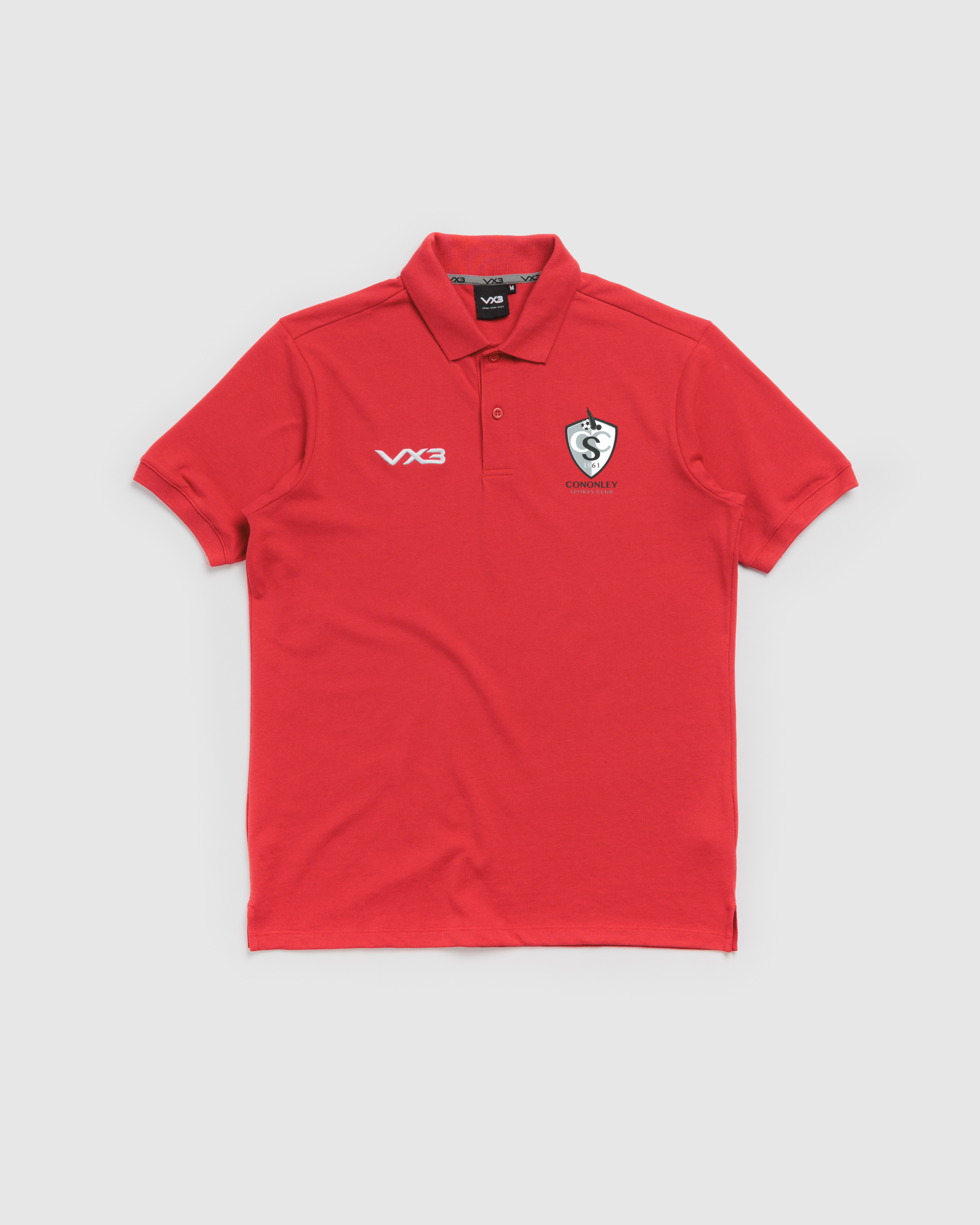 Cononley Sports Club Primus Polo Shirt Red