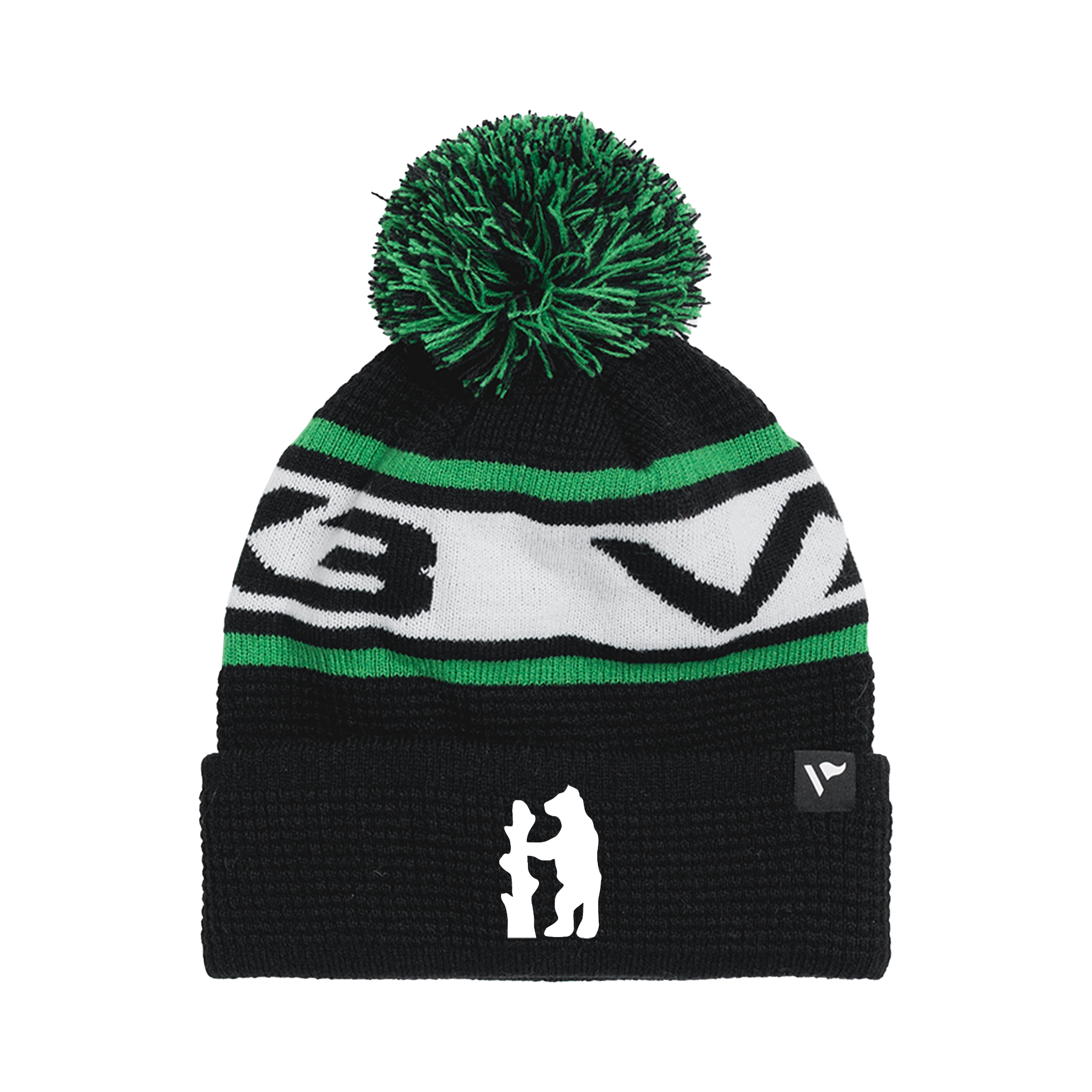 Coventry & North Warwickshire Netball Club Waffle Knit Bobble Hat -
