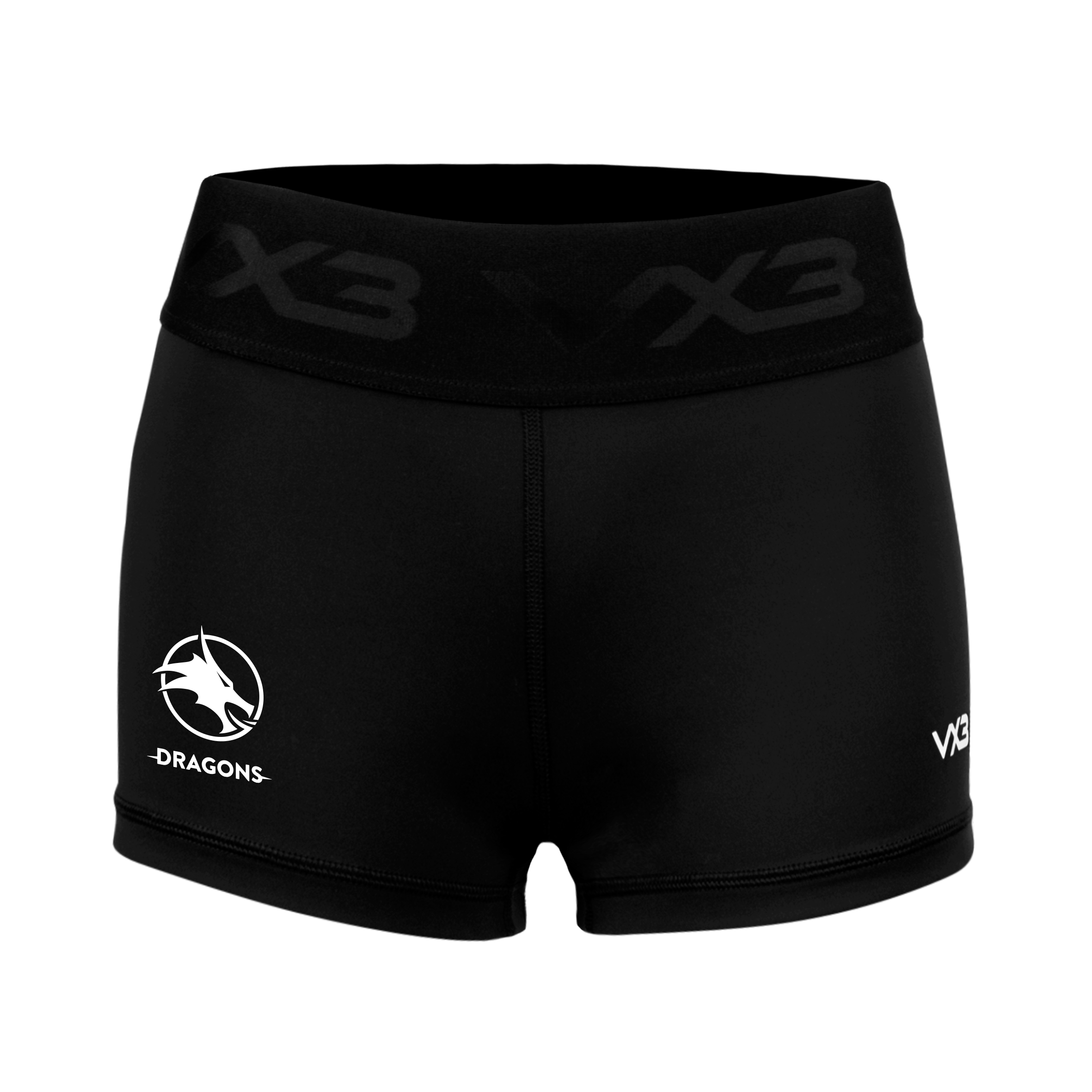 Wales Netball Dragons Hub Booty Shorts