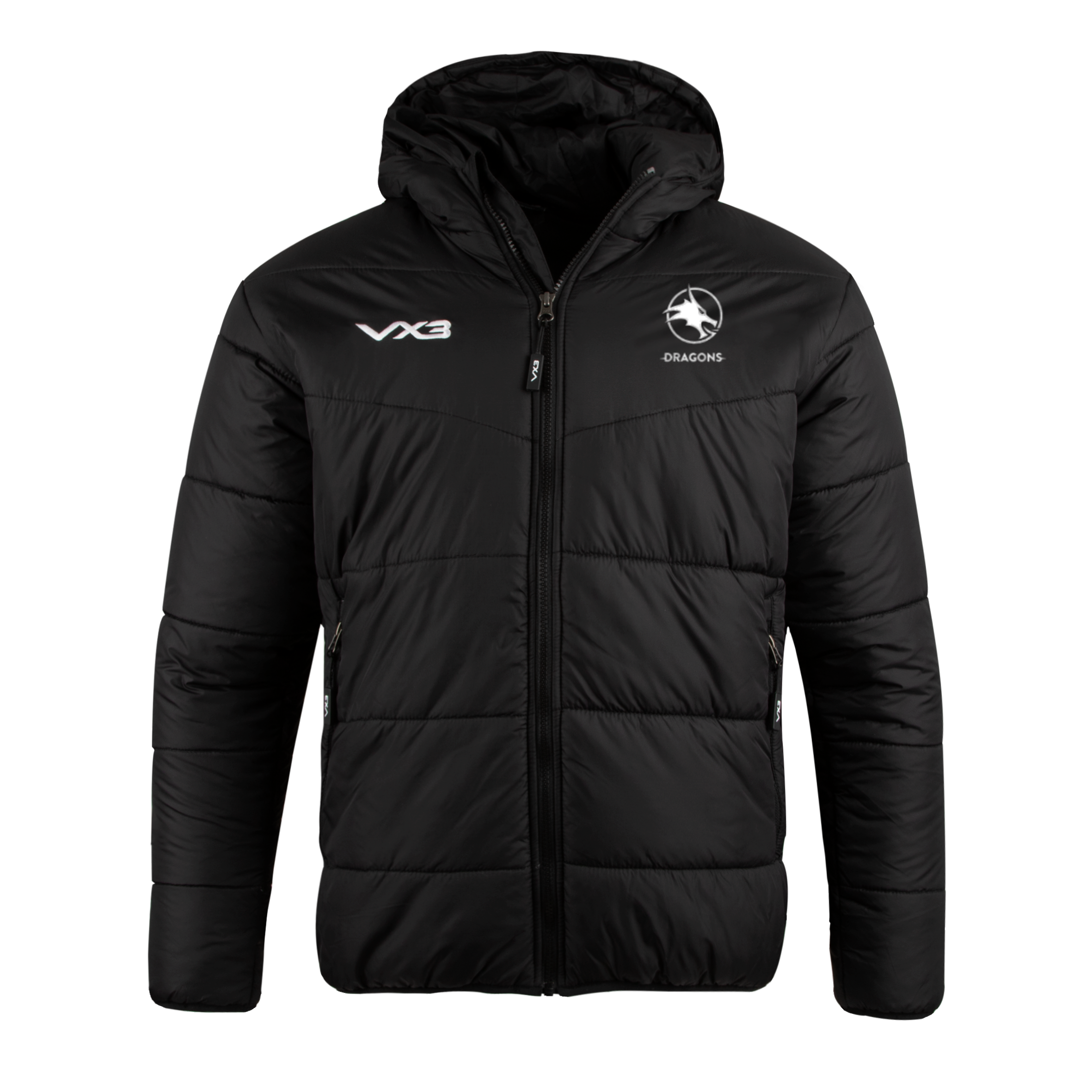 Wales Netball Dragons Hub Lorica Quilted Jacket