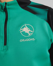 Dragons Netball 2026 Vertex Half Zip Top