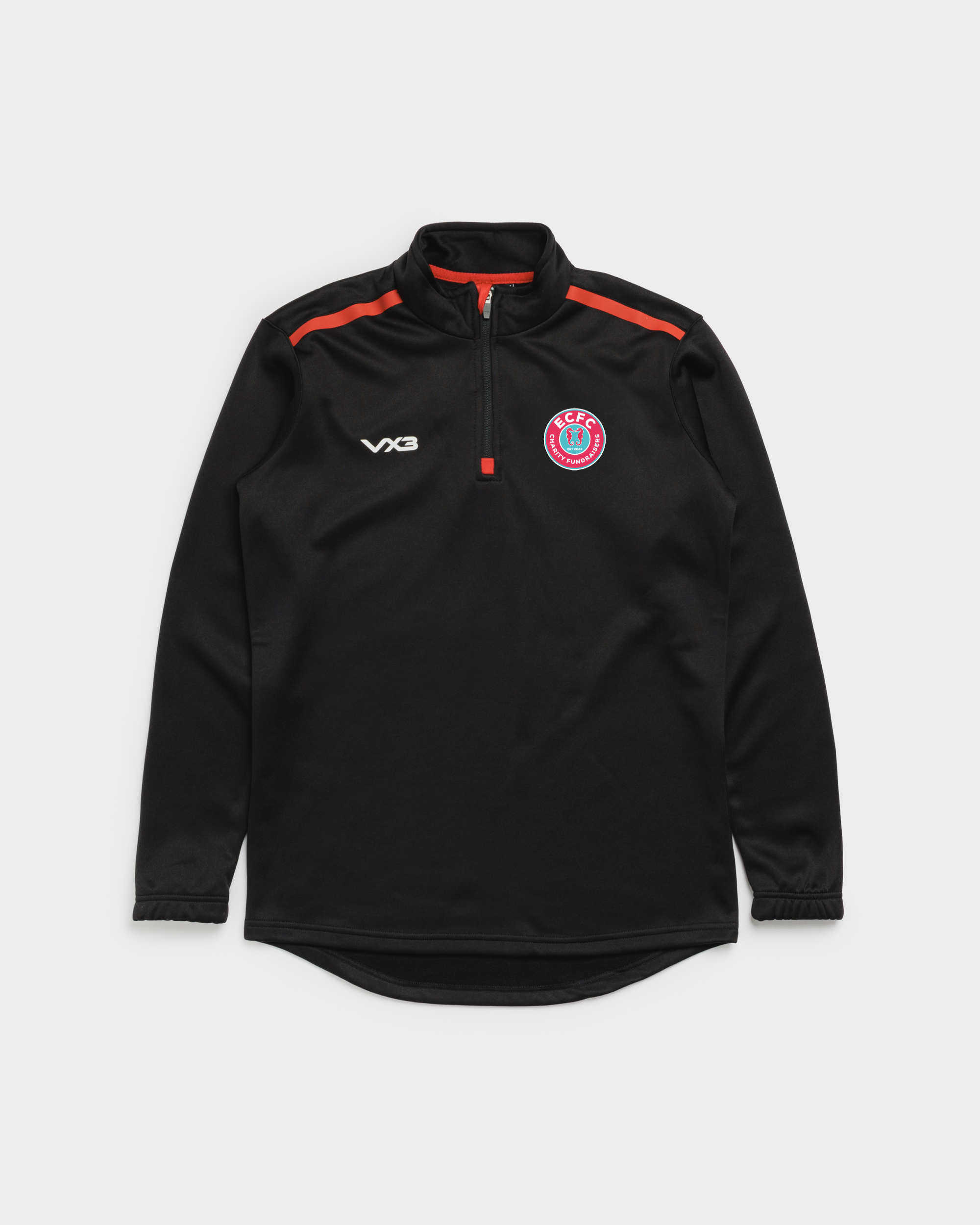 ECFC Charity Fundraisers Fortis Youth Quarter Zip Sweat