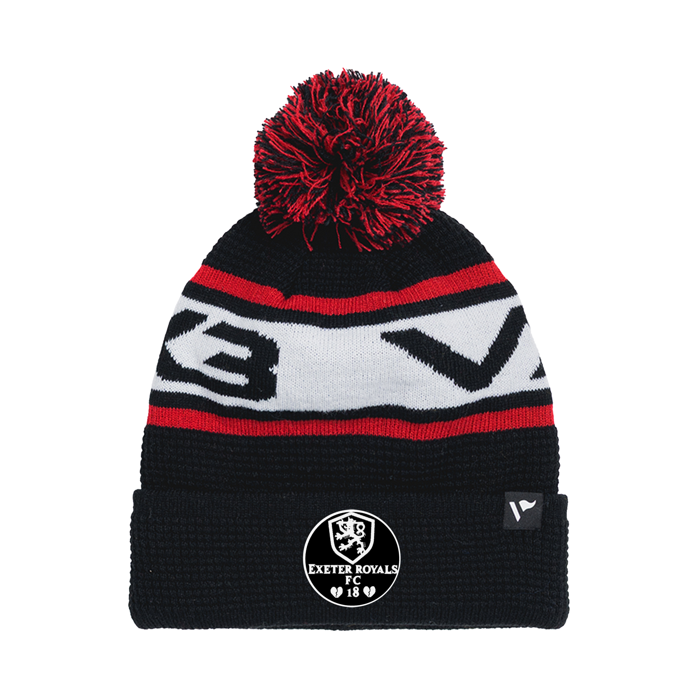 Exeter Royals FC Waffle Knit Bobble Hat -