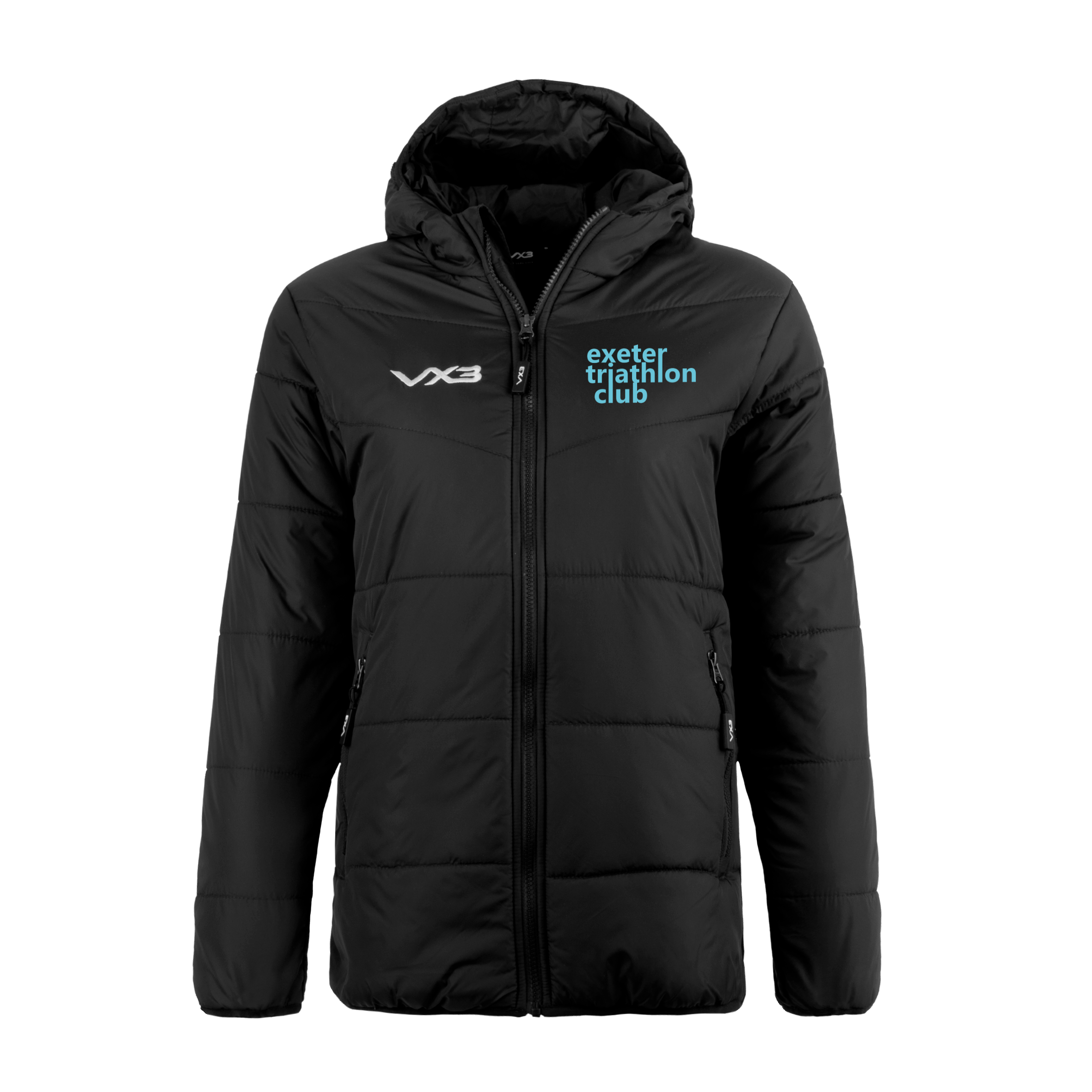 Exeter Triathlon Club Lorica Quilted Jacket Ladies