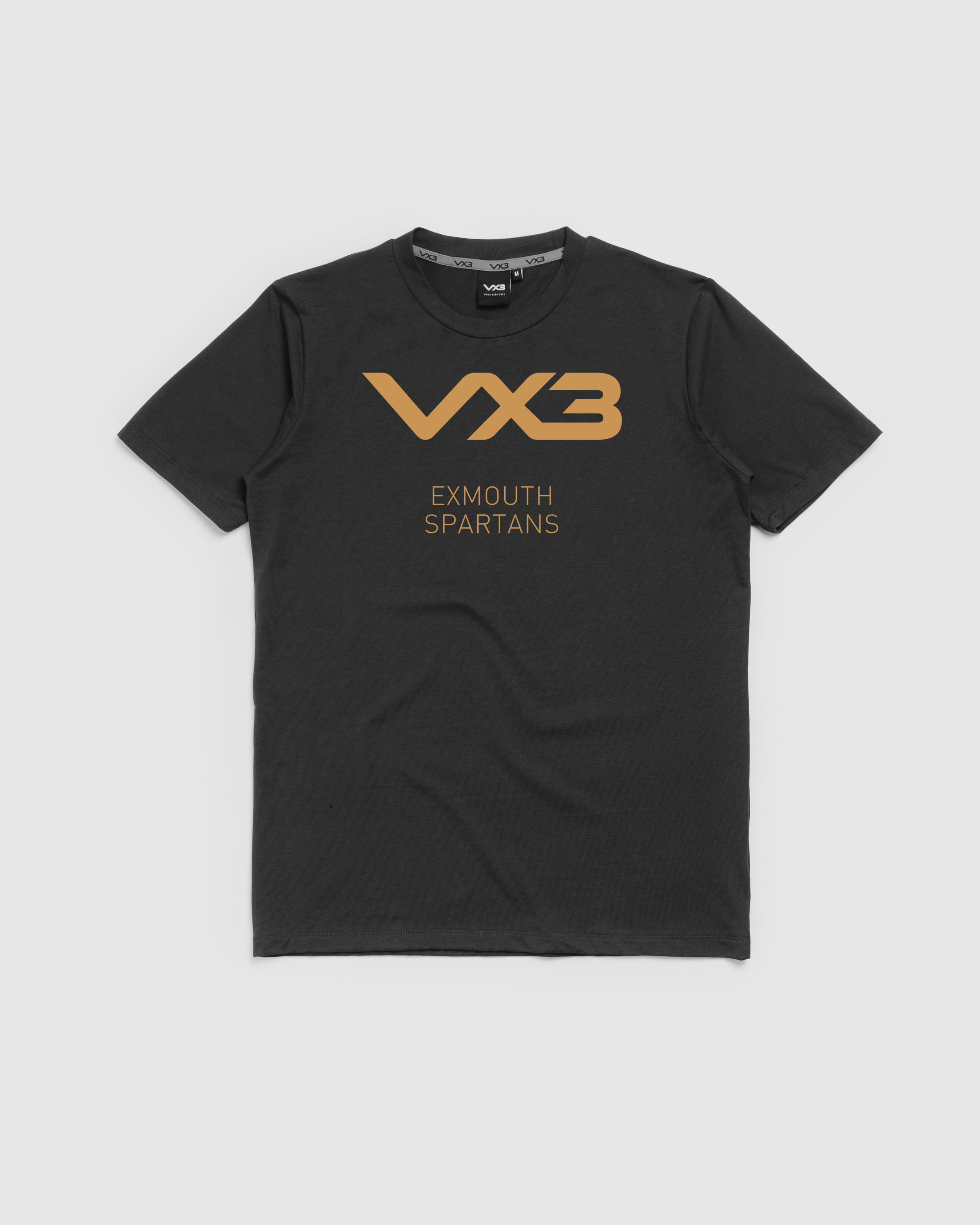 Exmouth Spartans FC Black Invicta Club Tee