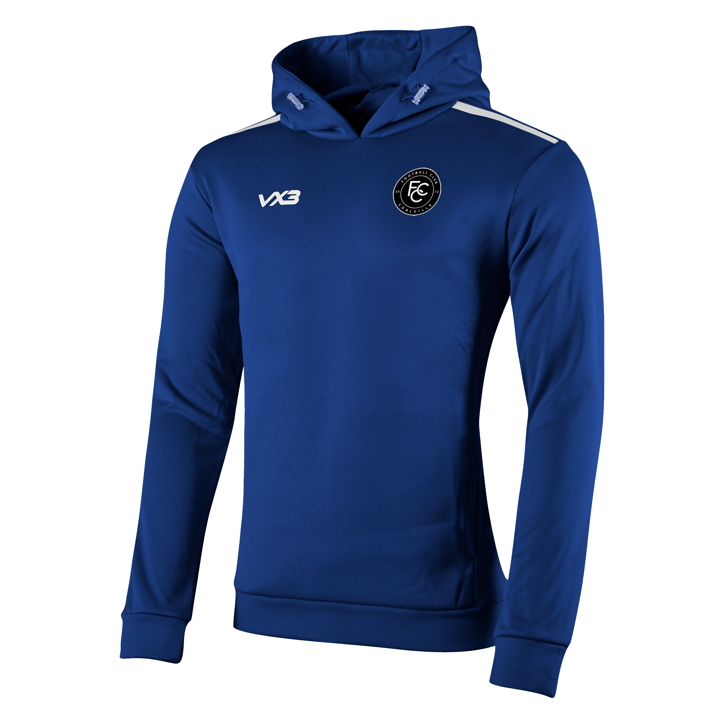 FC Coalville Fortis Hoodie Navy/White