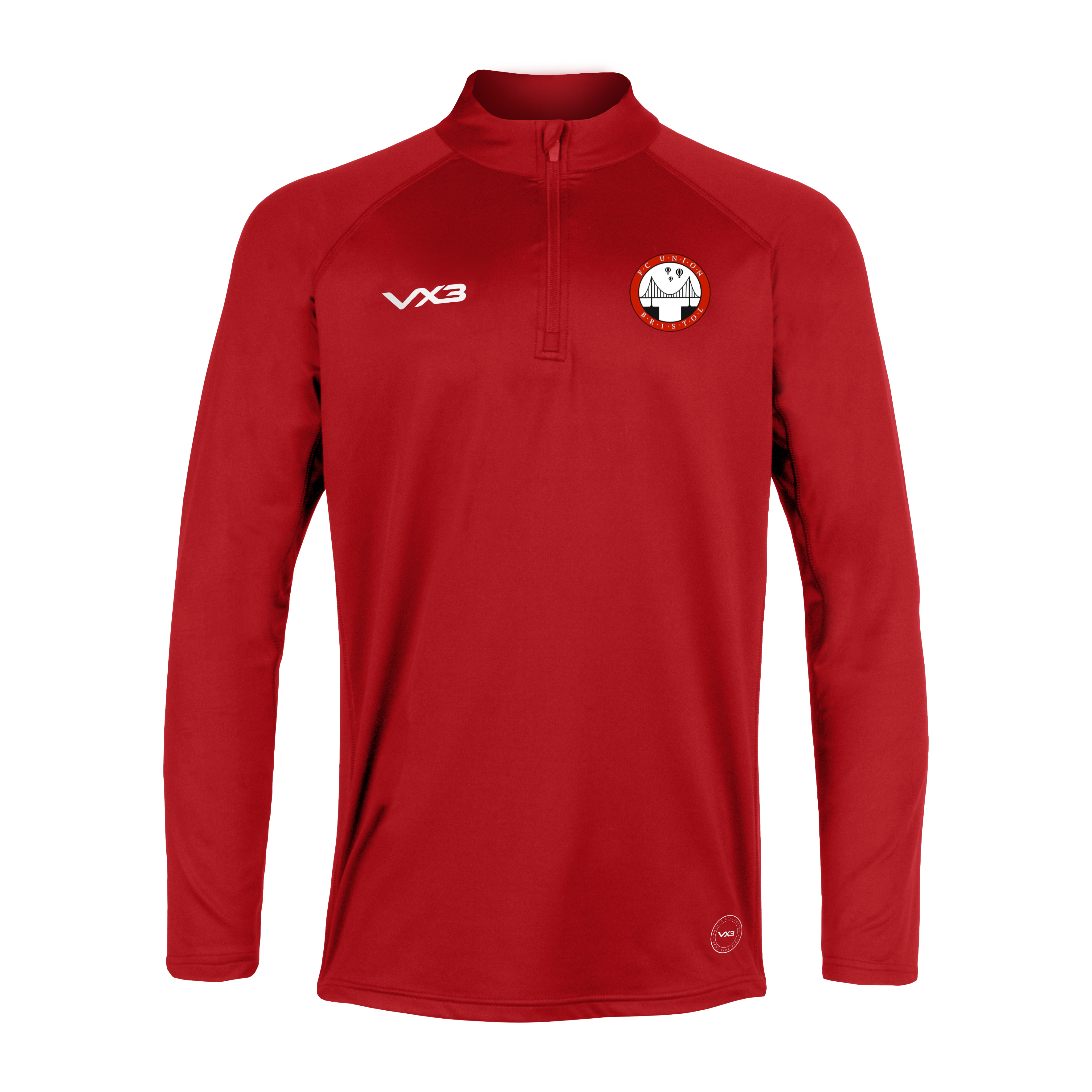 FC Union Bristol Primus Quarter Zip Red