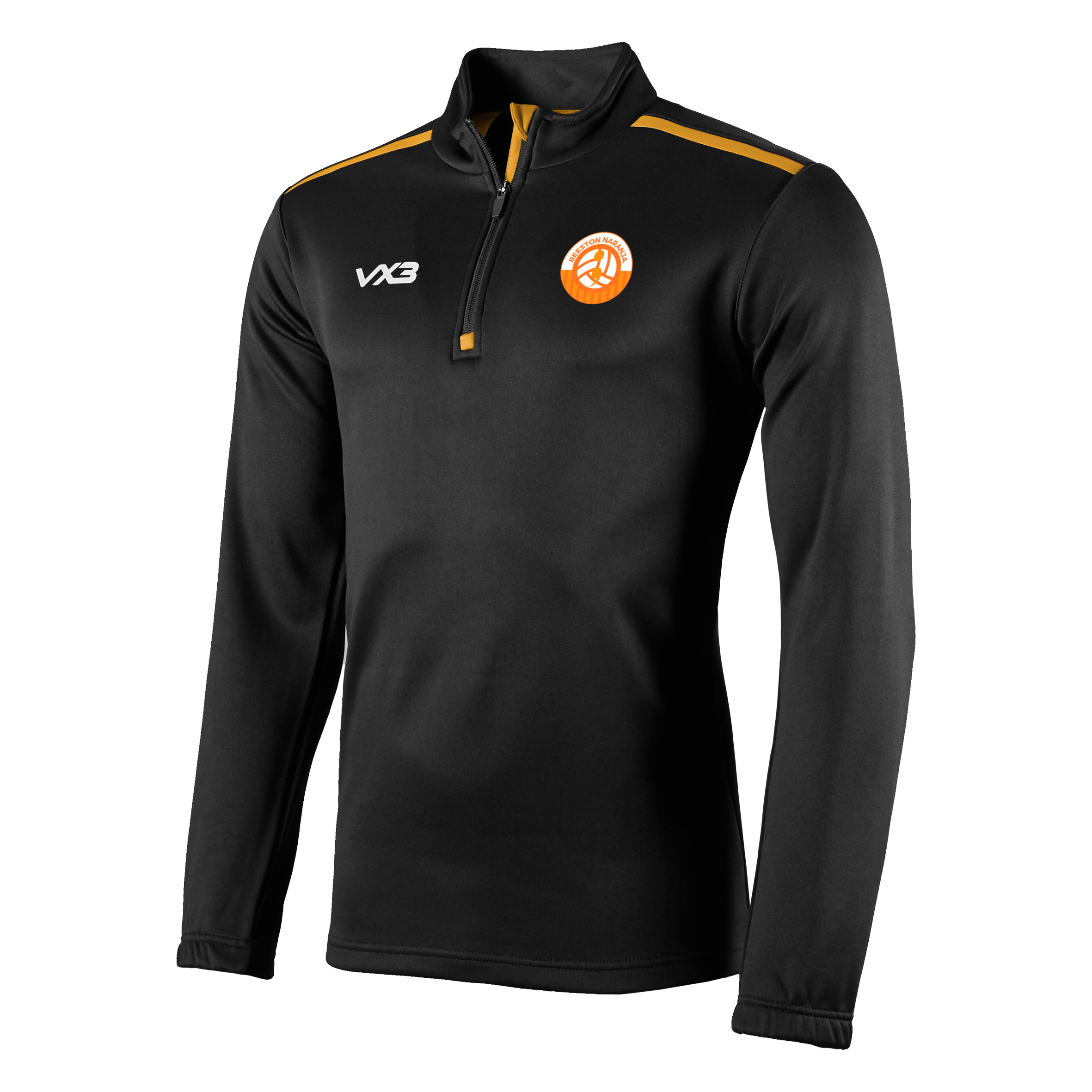 Beeston Naranja FC Fortis Quarter Zip Sweat