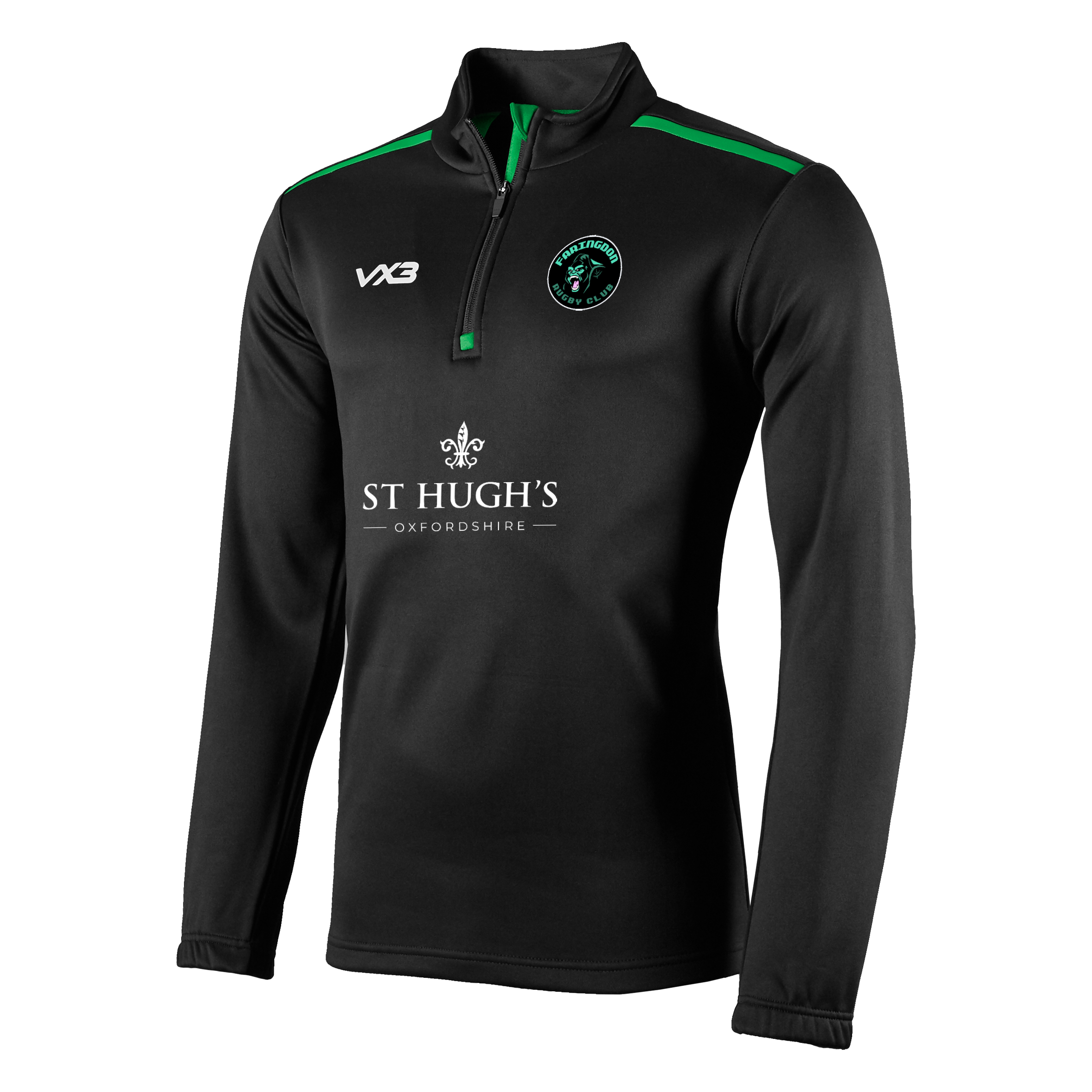 Faringdon Rugby Club Fortis Youth Quarter Zip Sweat