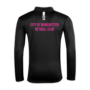 City of Manchester Netball Fortis Quarter Zip Sweat