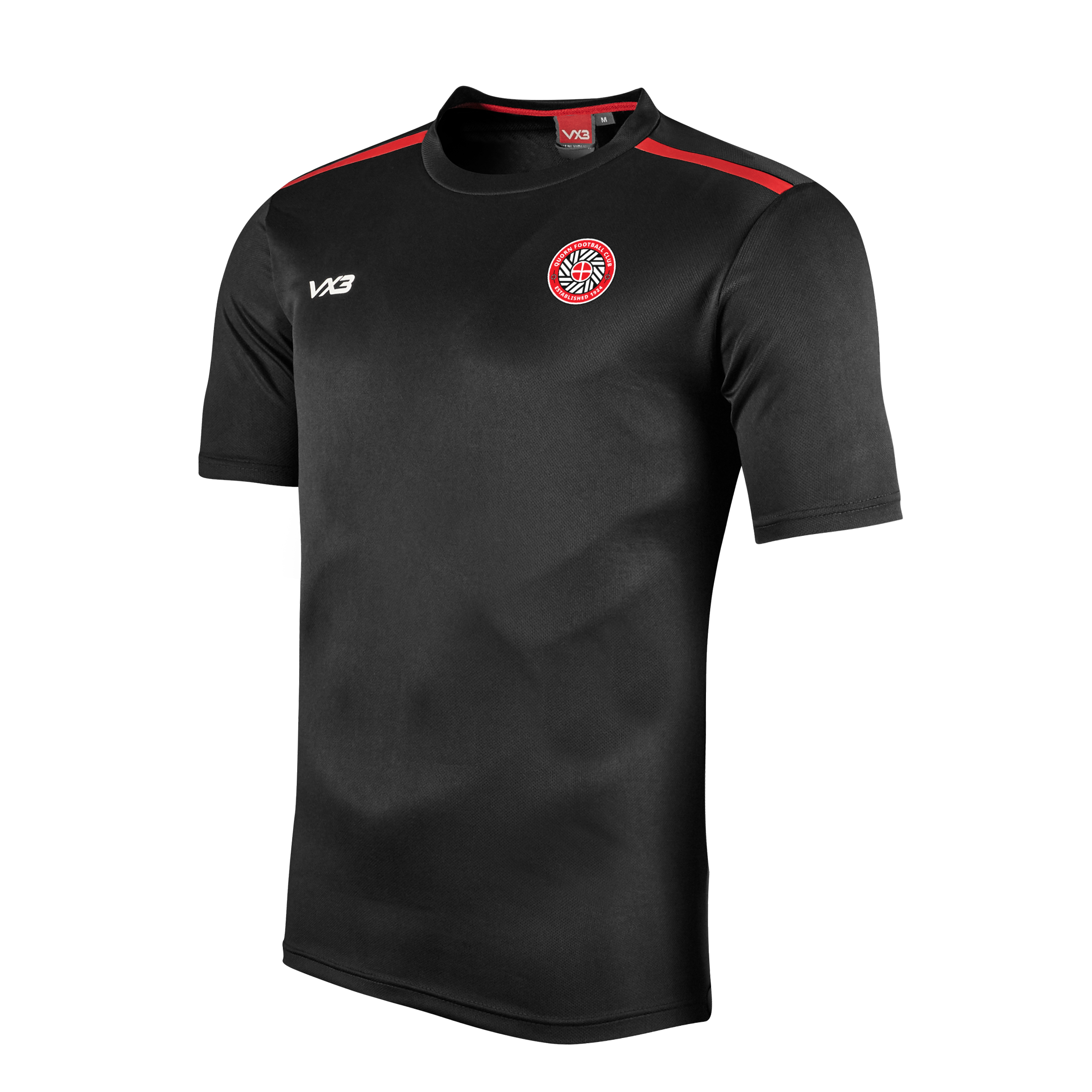 Quorn FC Fortis Tee Black/Red