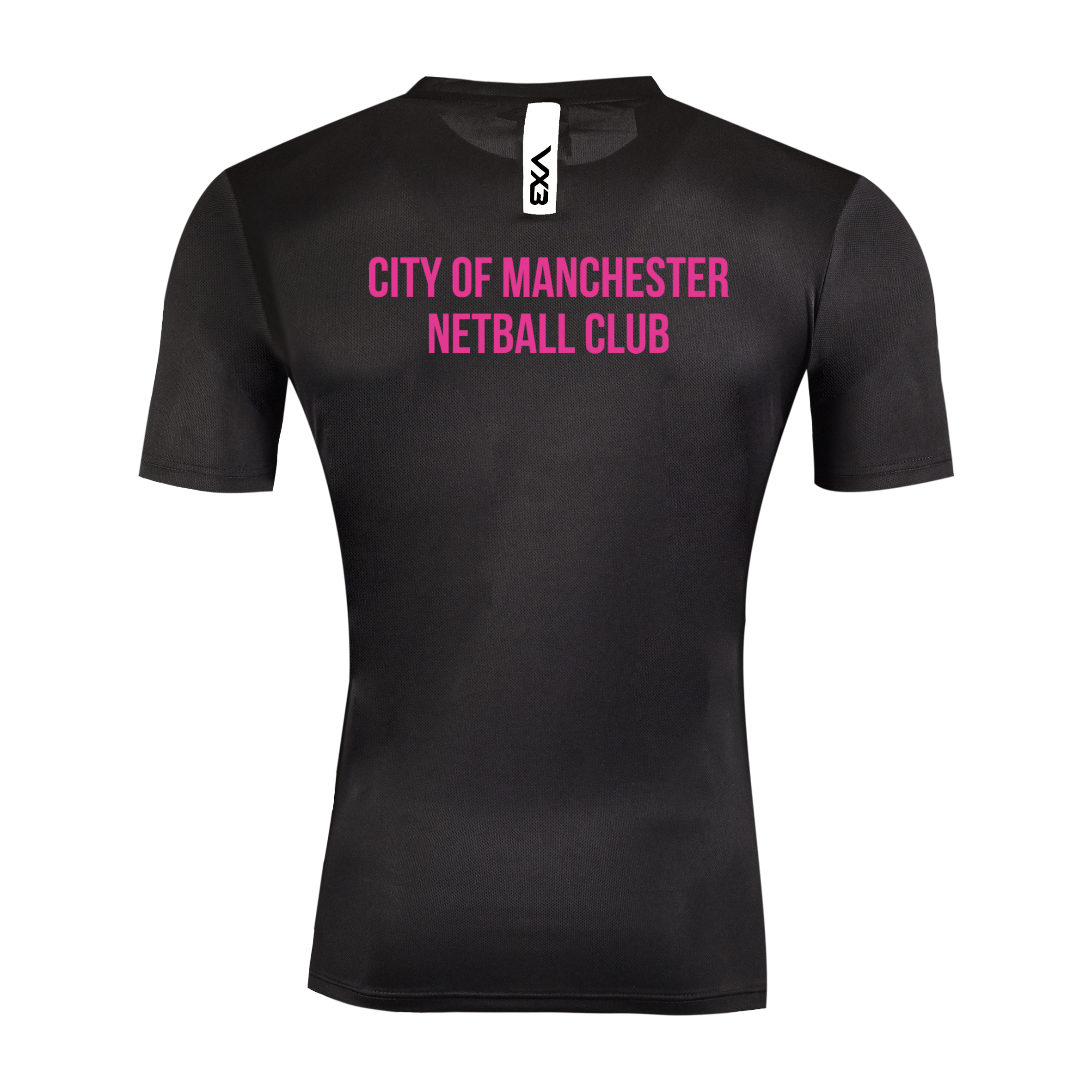 City of Manchester Netball Fortis Tee