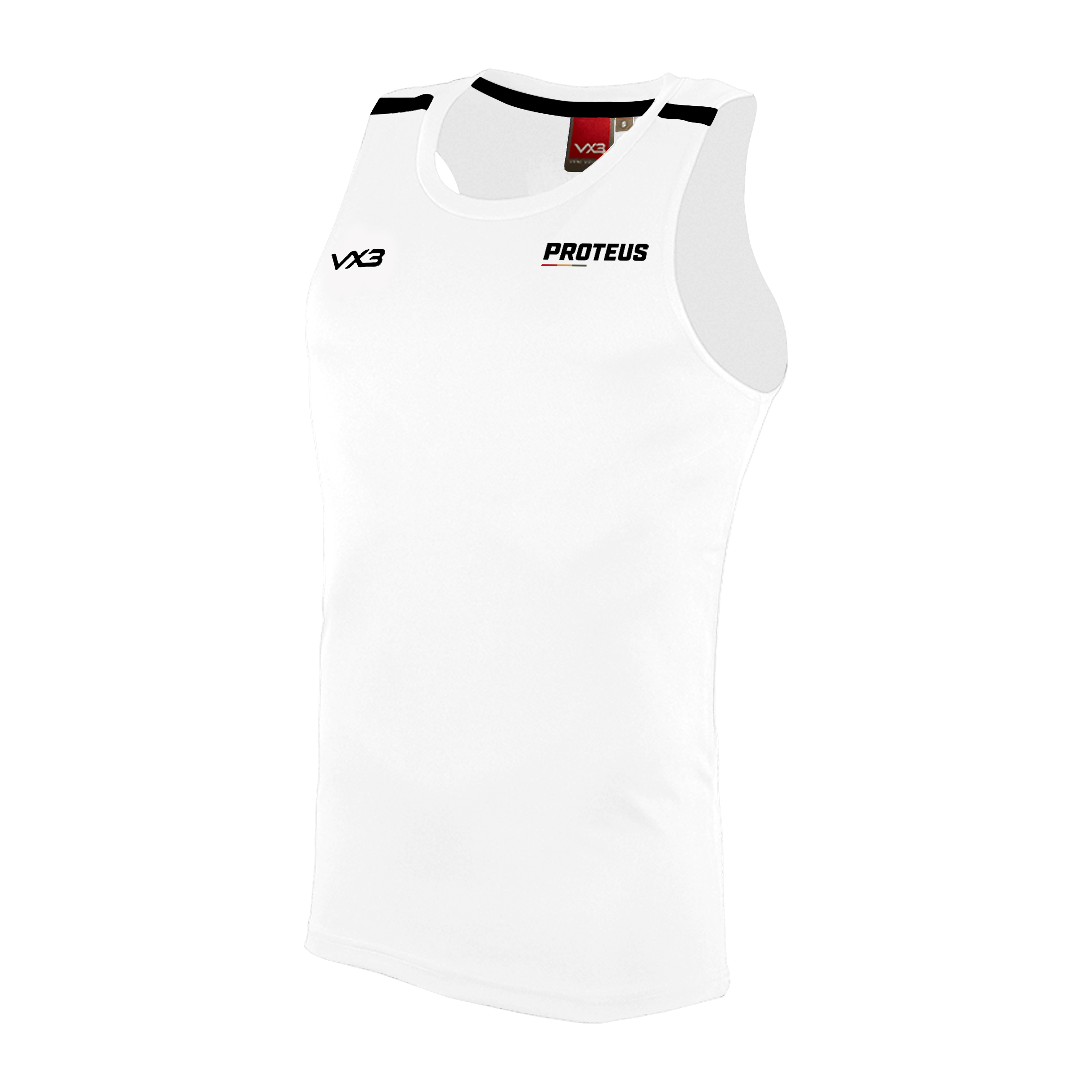 Proteus Athletic Club Fortis Vest White/Black