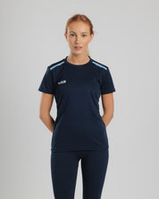 Fortis Ladies Tee Navy/Sky