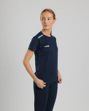 Fortis Ladies Tee Navy/Sky