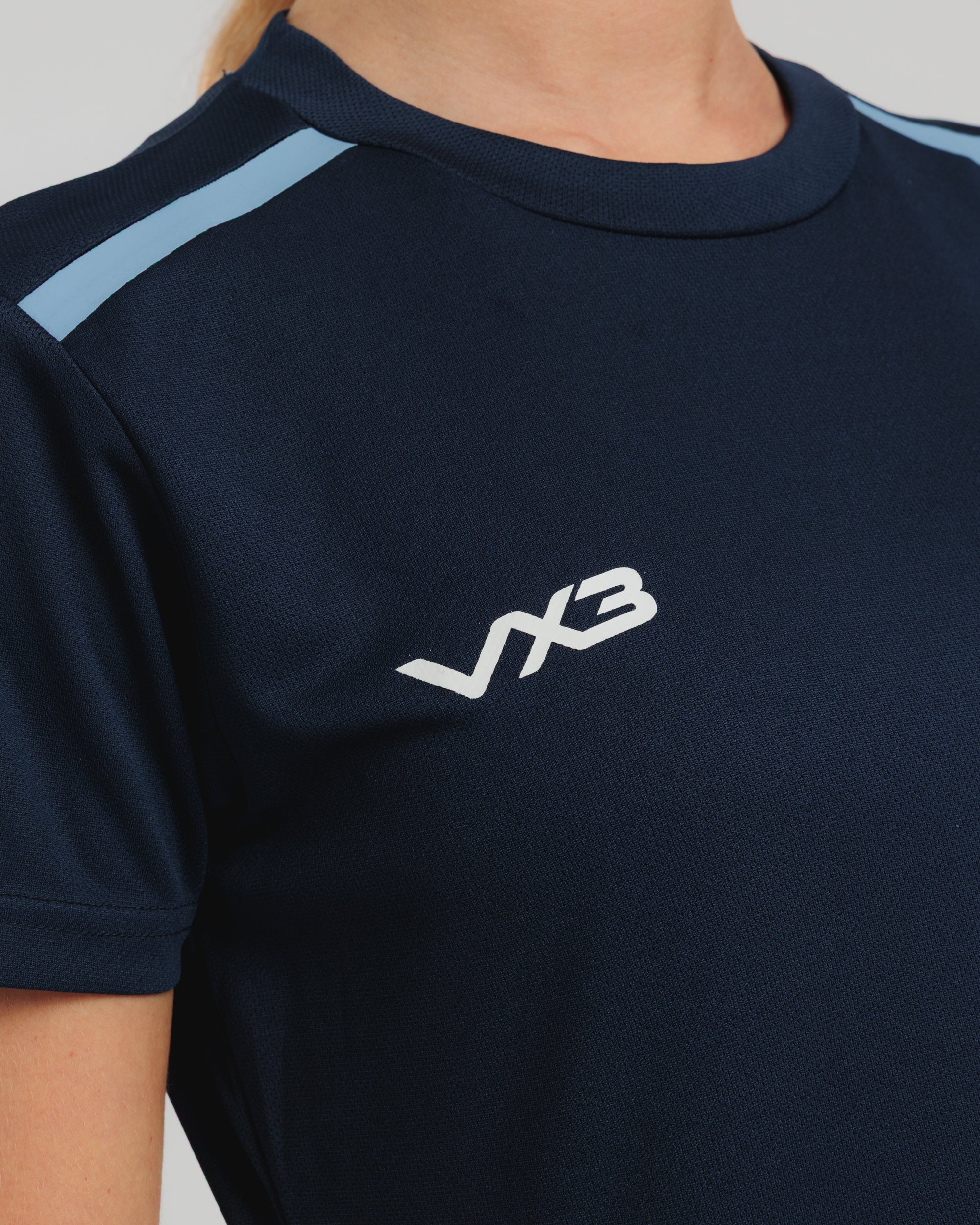 Fortis Ladies Tee Navy/Sky