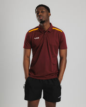 Fortis Tee Maroon/Amber