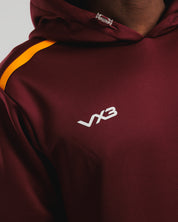 Fortis Hoodie Maroon/Amber