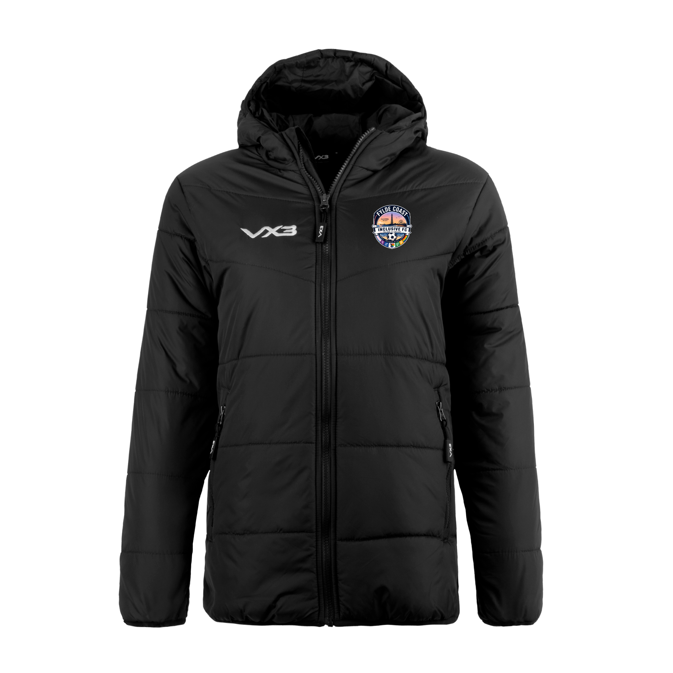 Fylde Coast Inclusive FC Lorica Quilted Jacket Ladies