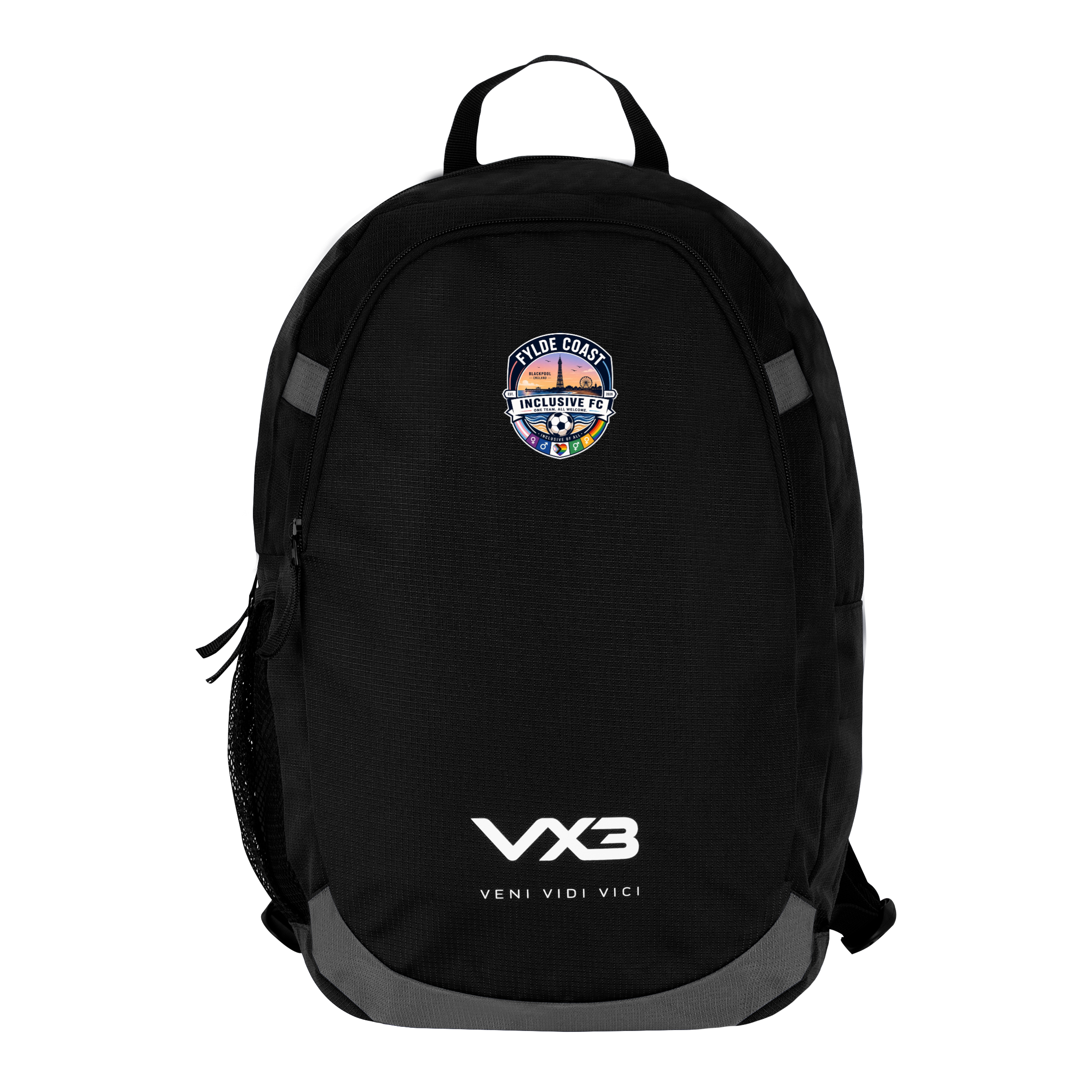 Fylde Coast Inclusive FC Performance Backpack Black/Dark
