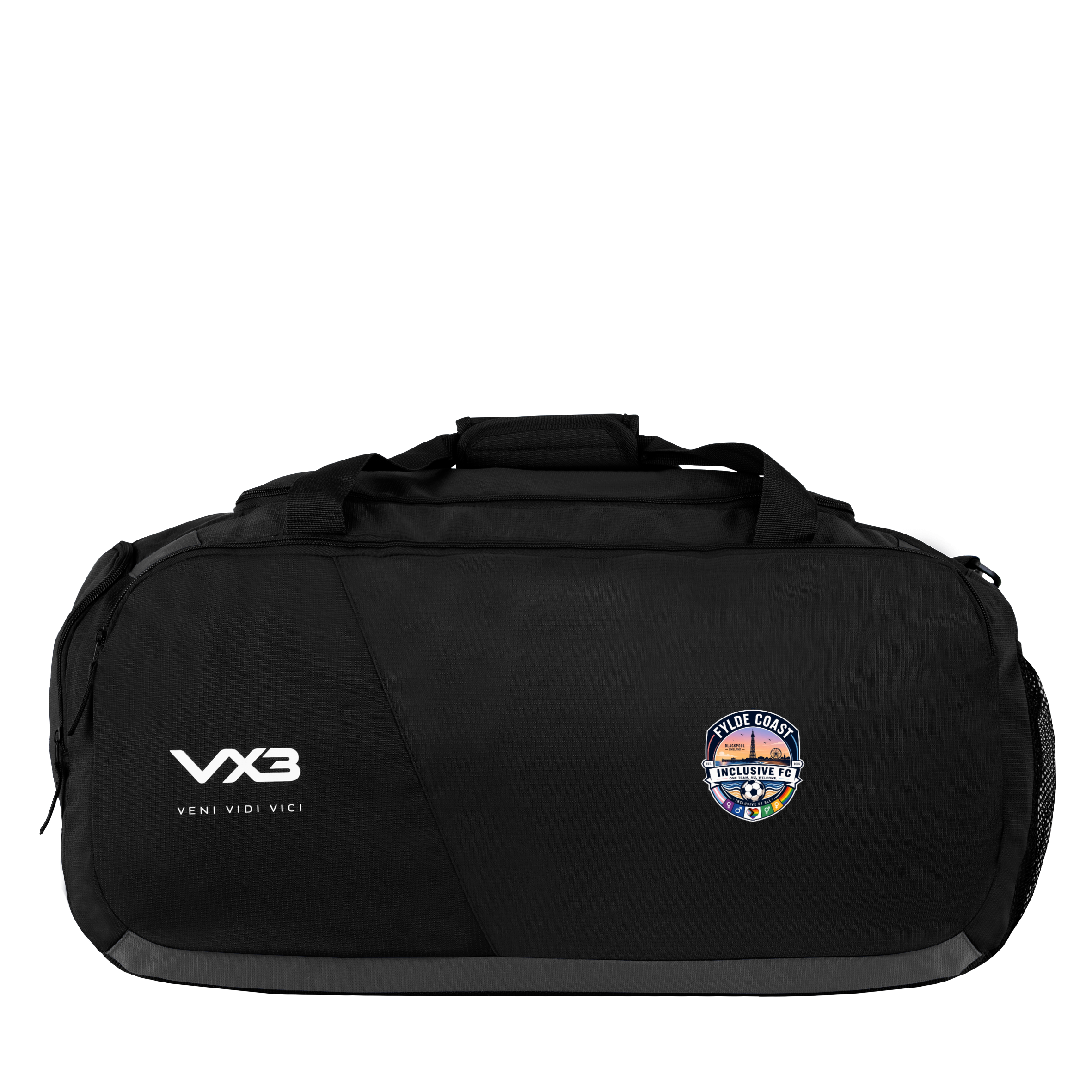 Fylde Coast Inclusive FC Performance Kit Bag Black/Dark