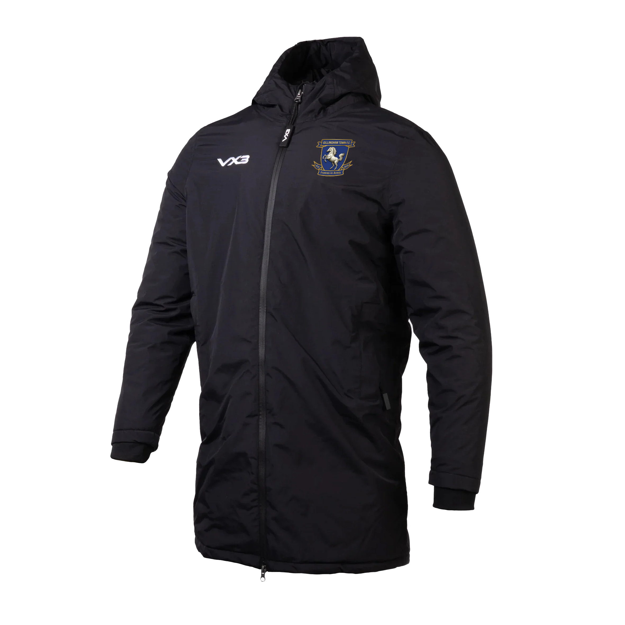 Gillingham Town FC Nero Managers Jacket