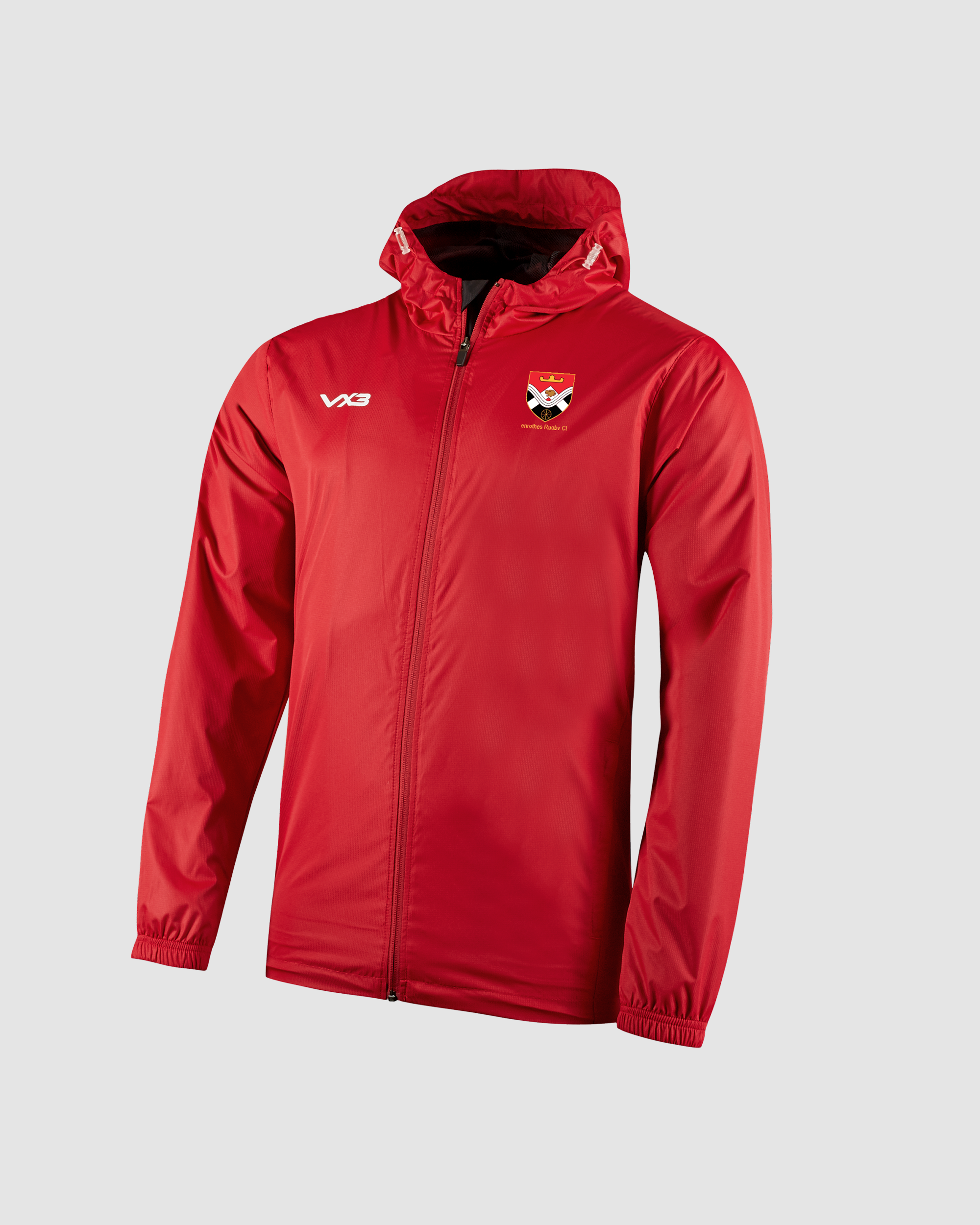 Glenrothes Rugby Club Primus Rain Jacket Red