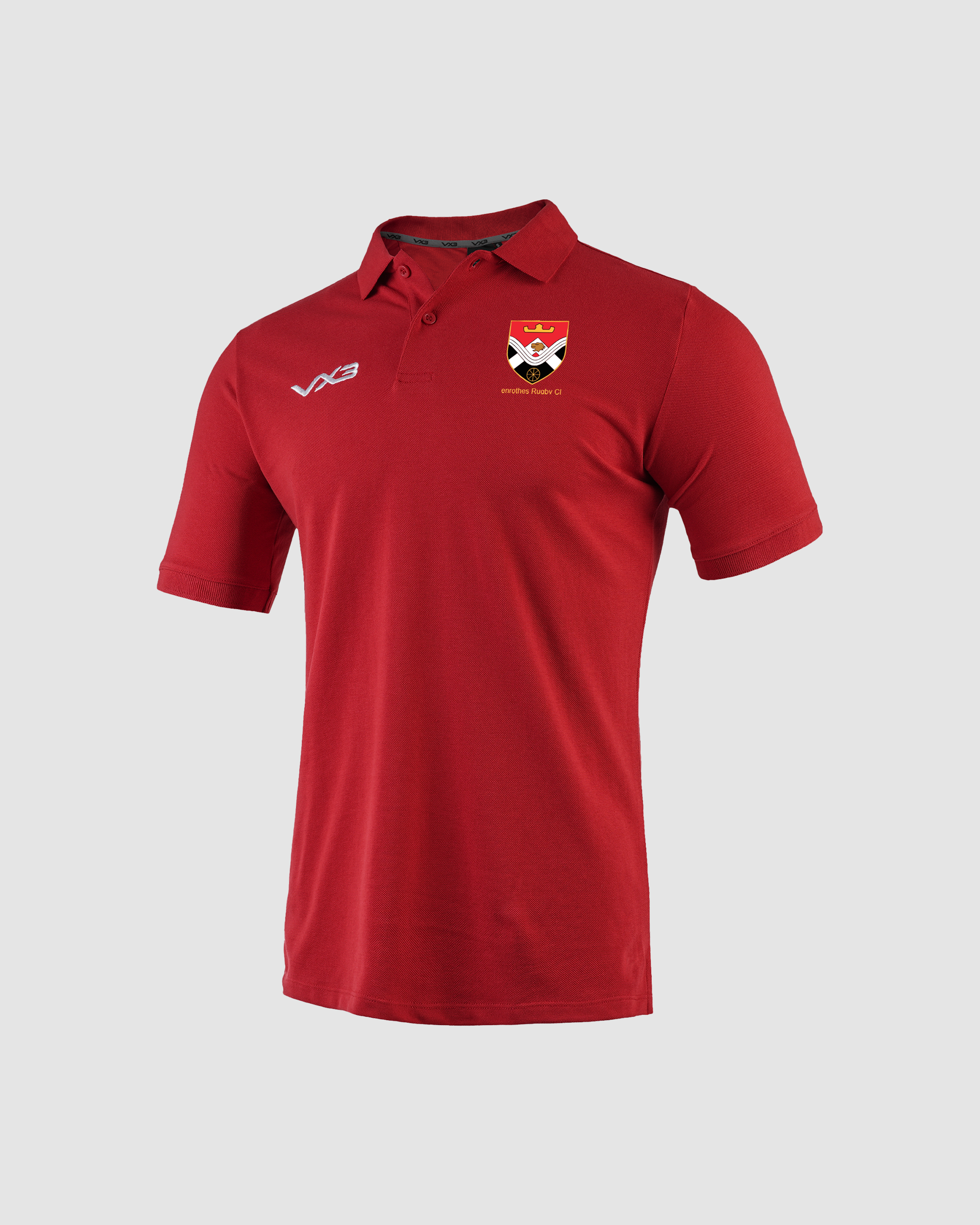 Glenrothes Rugby Club Primus Polo Shirt Red