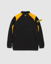 Grampian Flyers Wheelchair Basketball Vertex Quarter Zip -Black/Amber/White