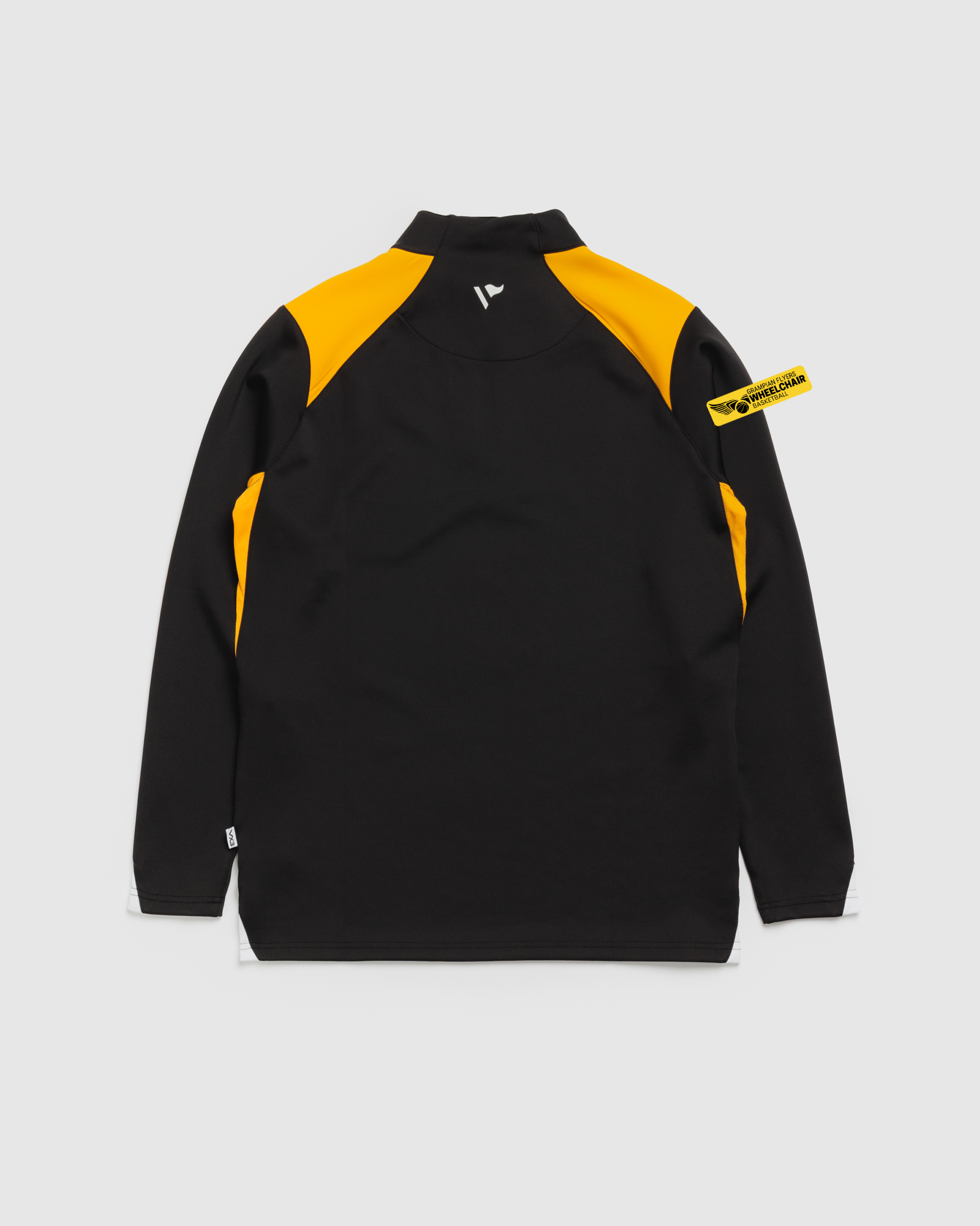 grampian-flyers-wheelchair-basketball-vertex-half-zip-black-amber-white-back.png