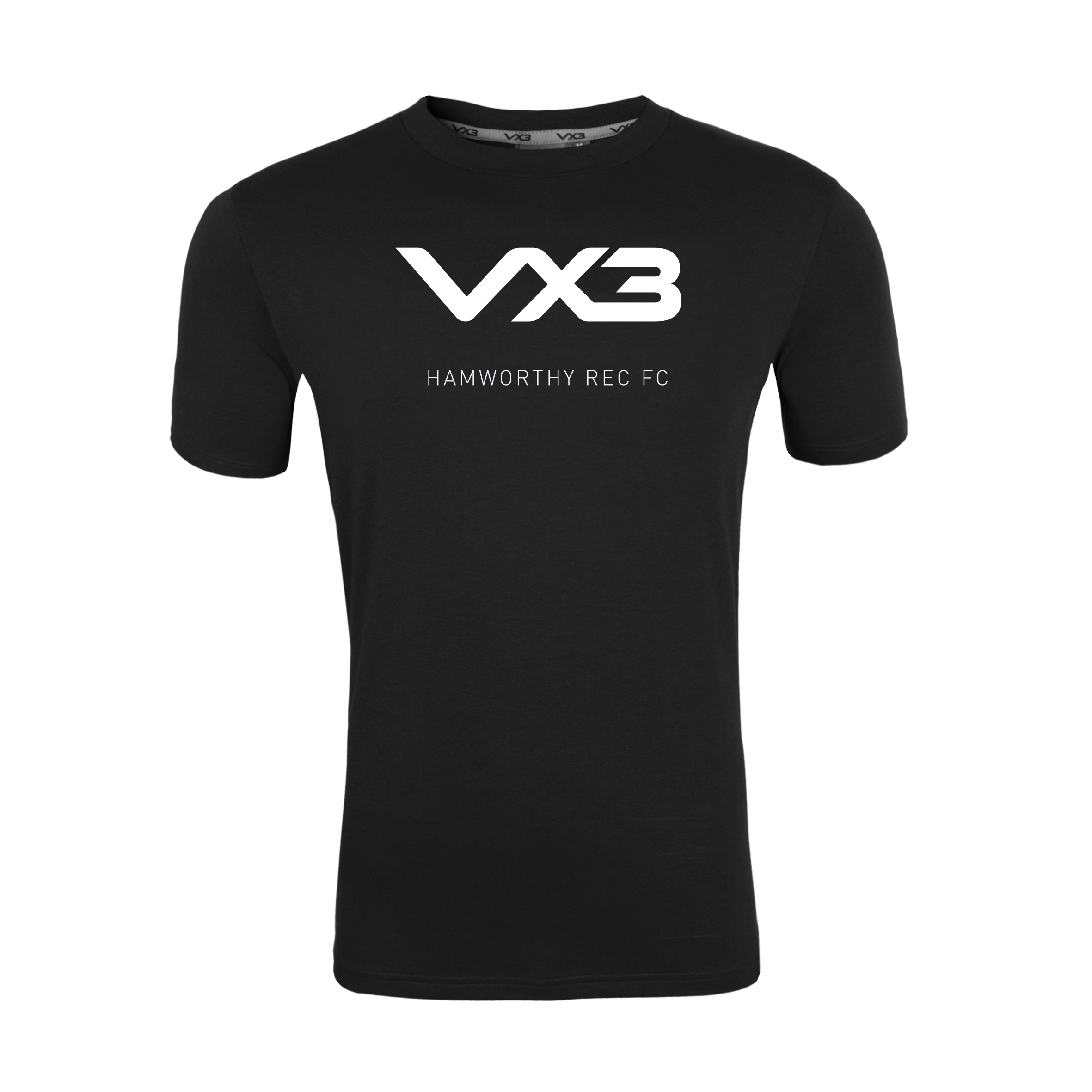 Hamworthy Recreation FC Black Invicta Club Tee