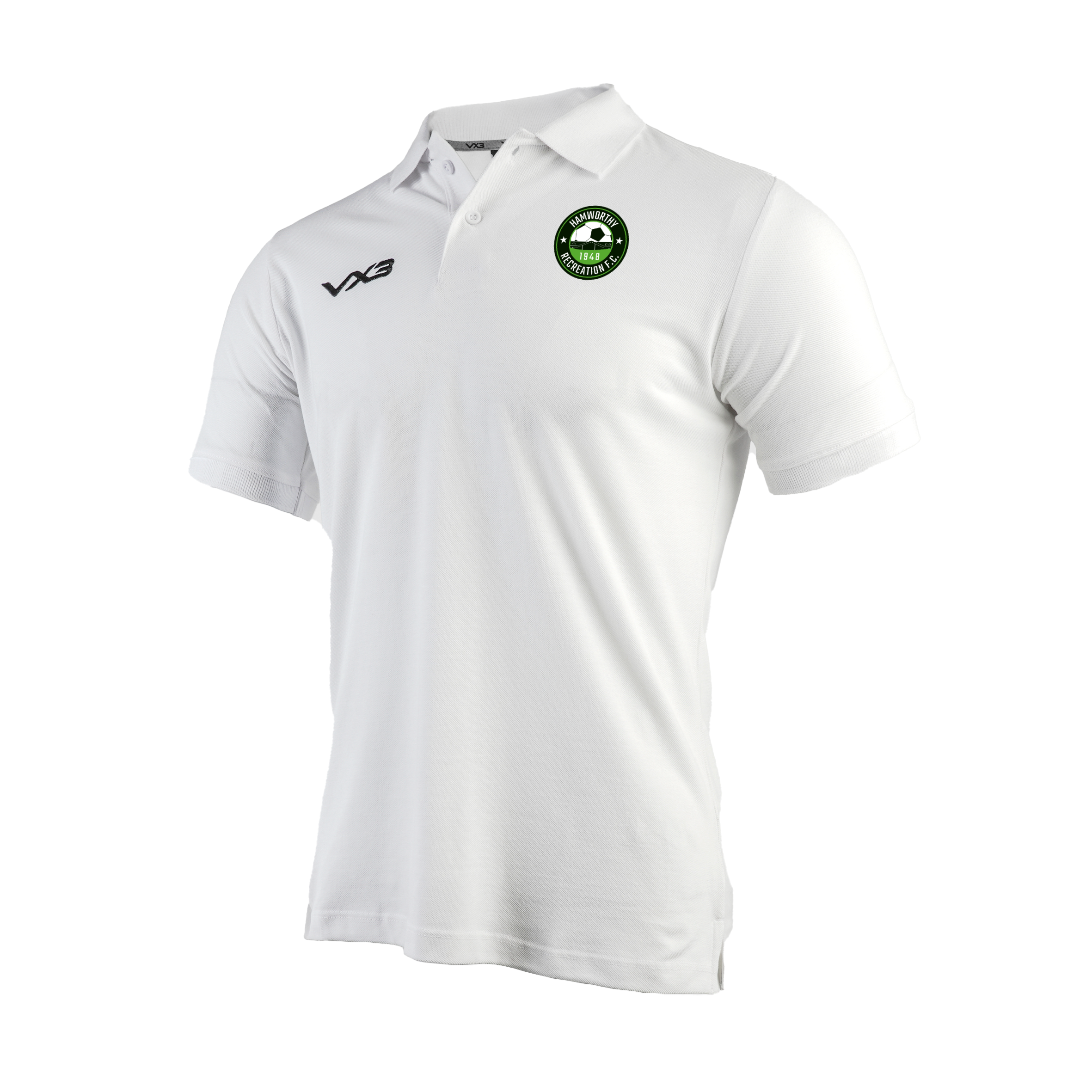 Hamworthy Recreation FC Primus Polo Shirt White