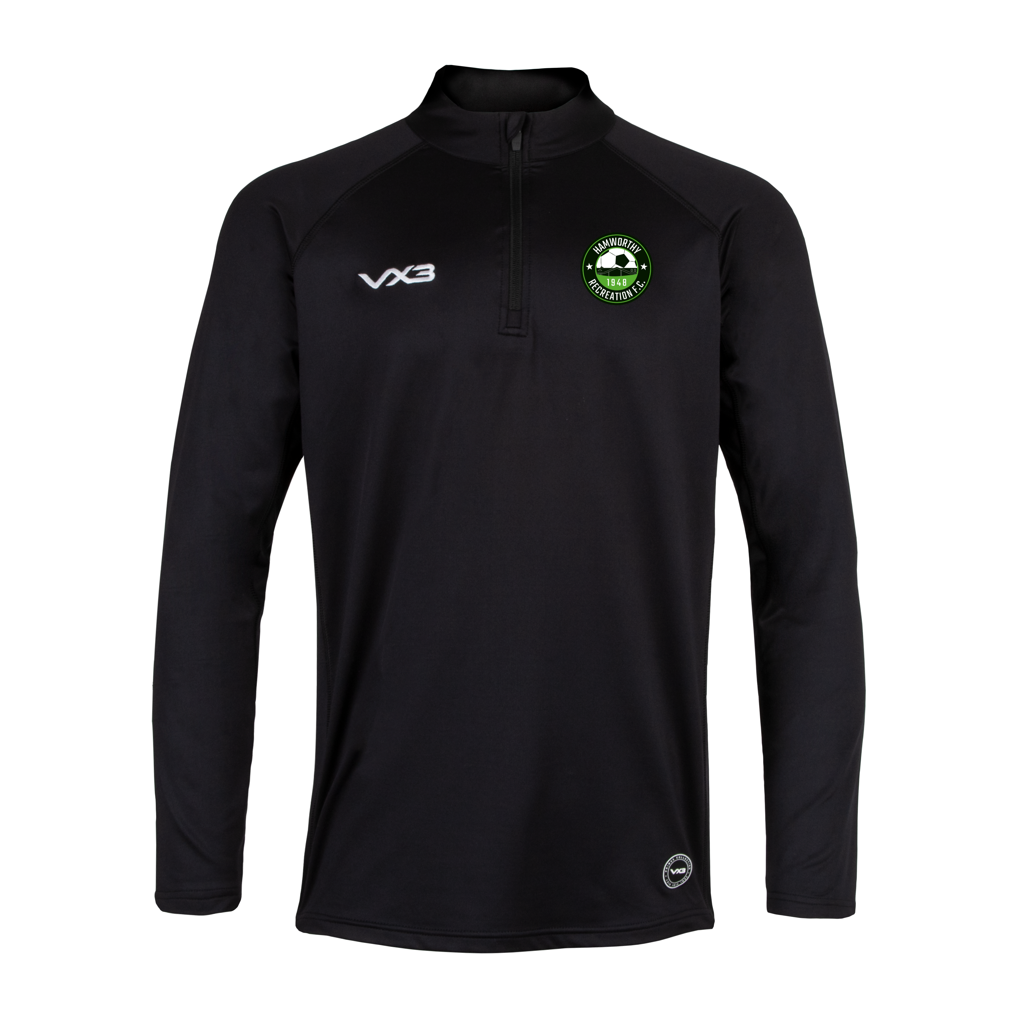 Hamworthy Recreation FC Primus Quarter Zip Black