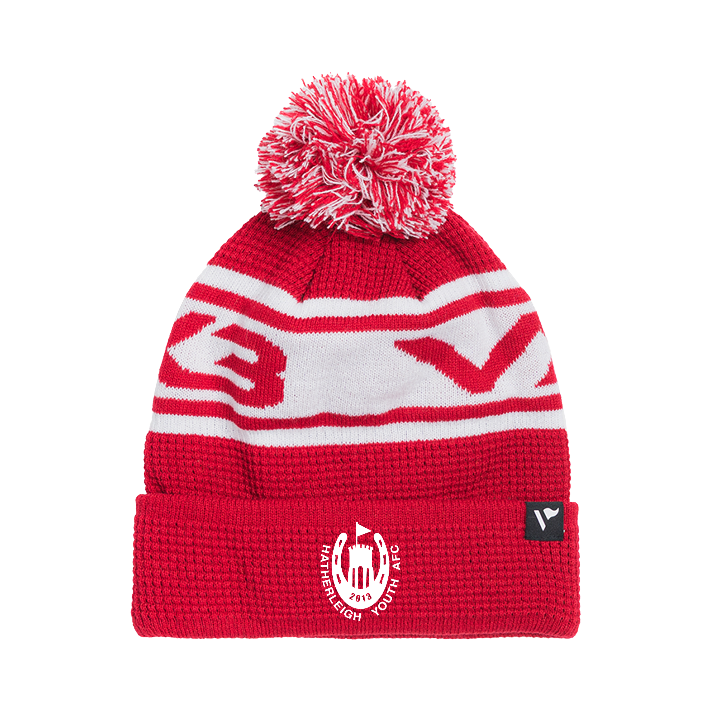 Hatherleigh Youth AFC Waffle Knit Bobble Hat -