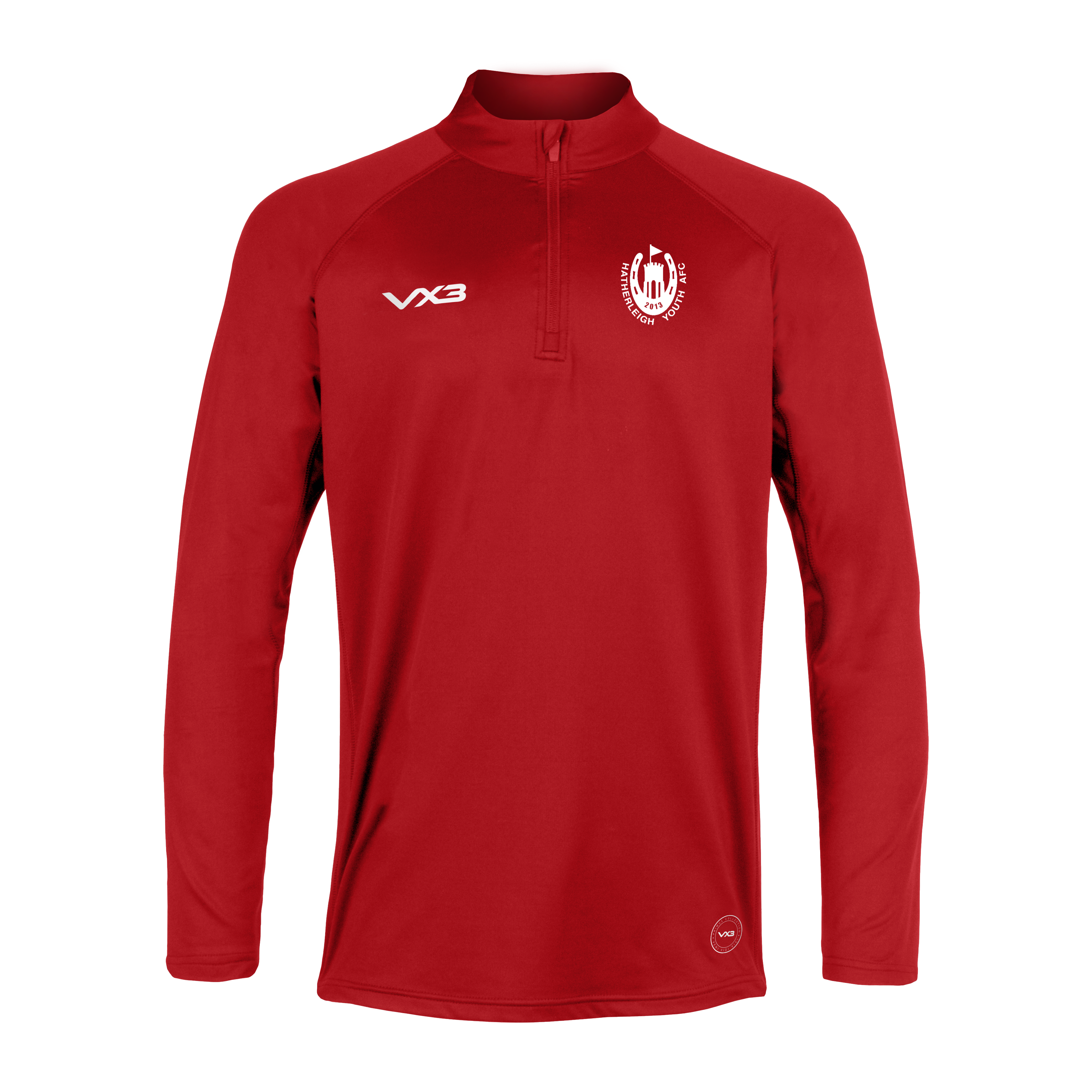 Hatherleigh Youth AFC Primus Youth Quarter Zip Red