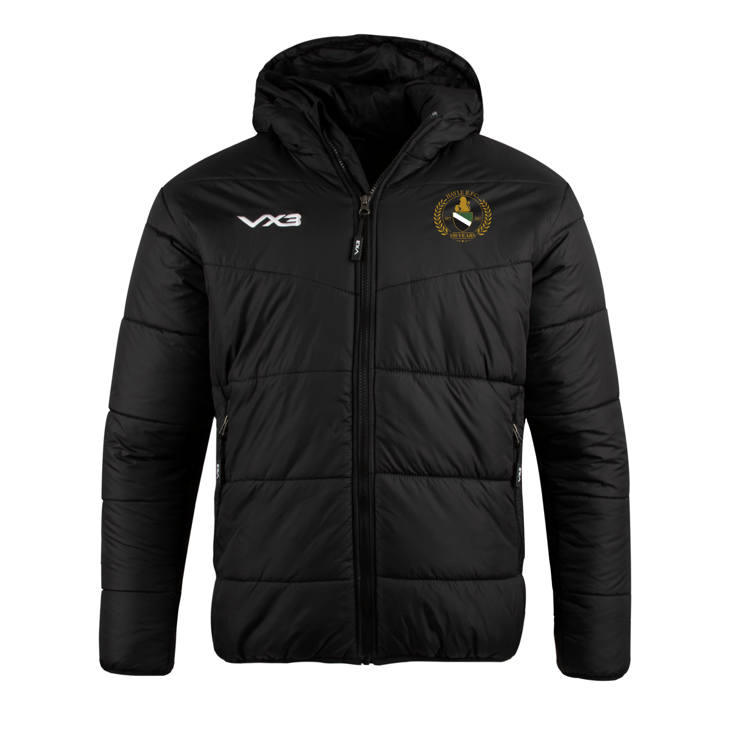 Hayle RFC 150th Lorica Quilted Jacket Youth