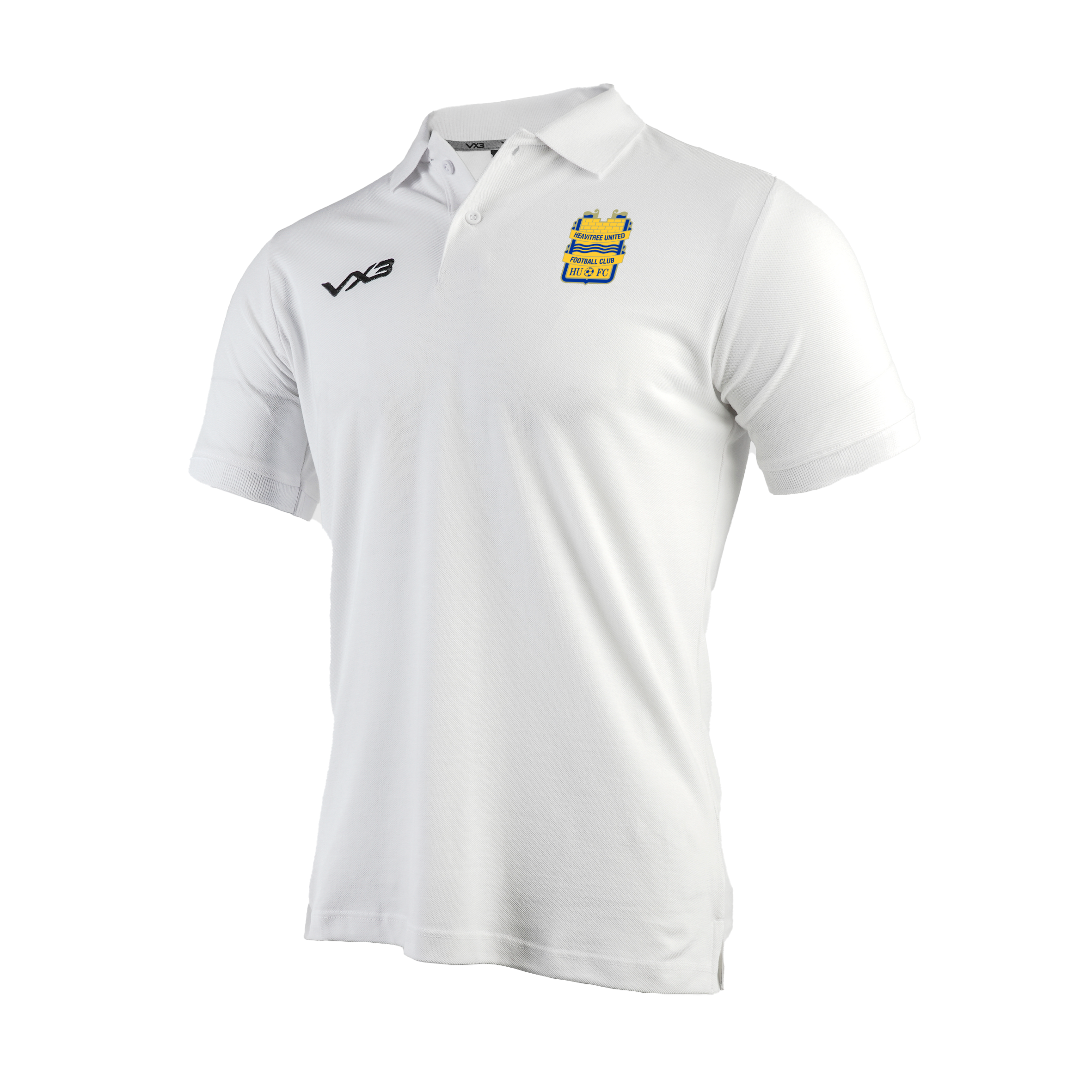 Heavitree United FC Primus Polo Shirt White