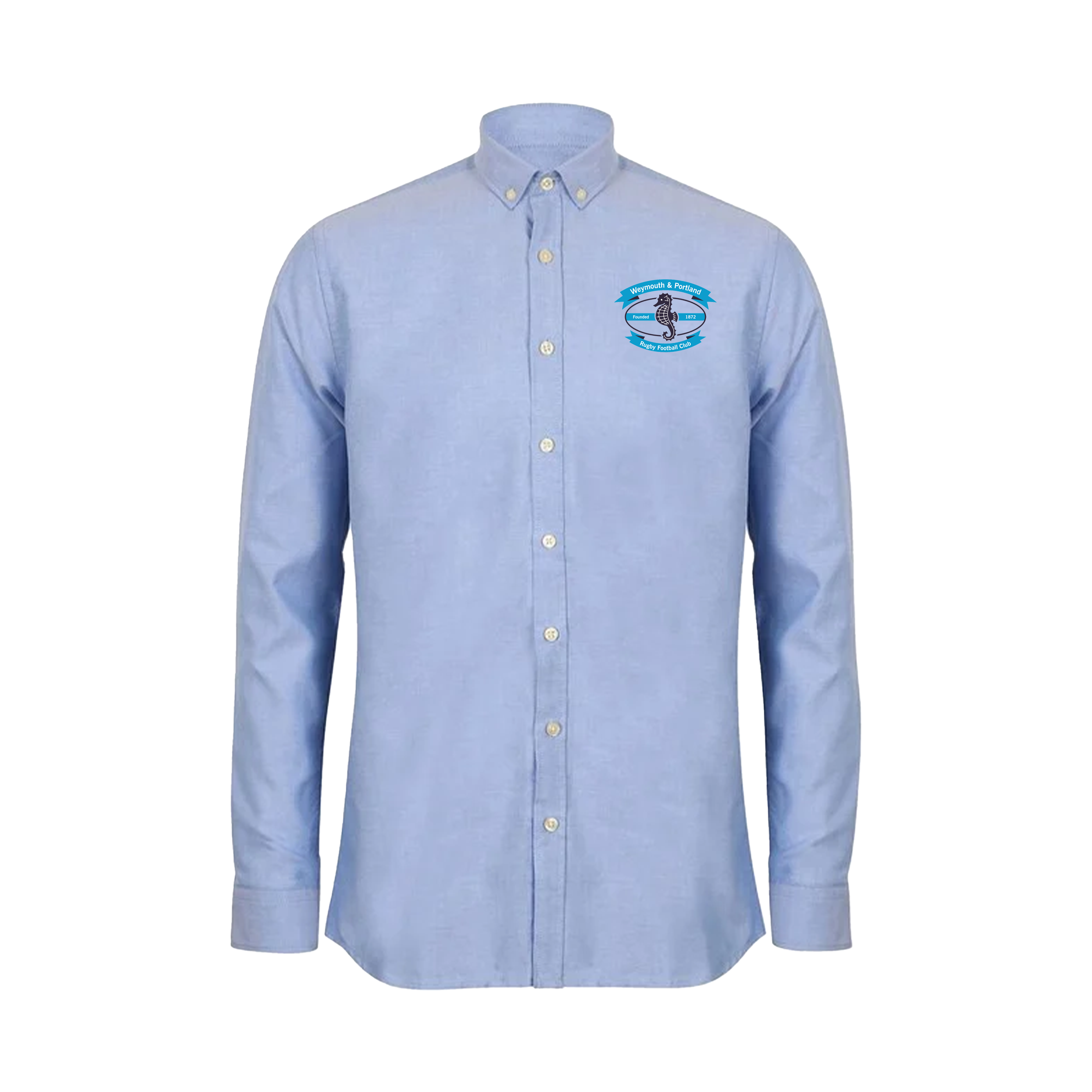 Weymouth & Portland Rugby Football Club  Henbury Blue Shirt L/S