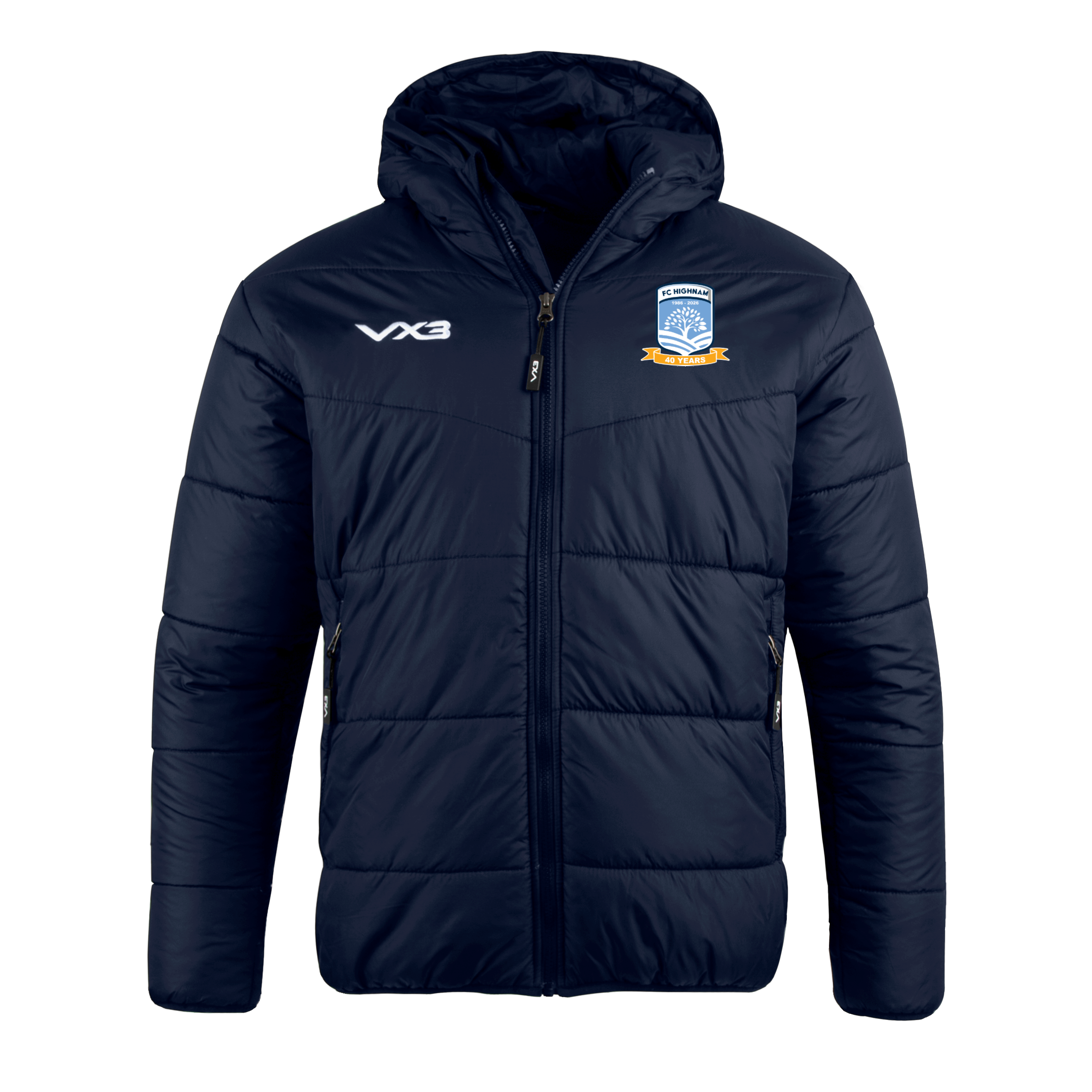 FC Highnam Lorica Quilted Jacket Youth