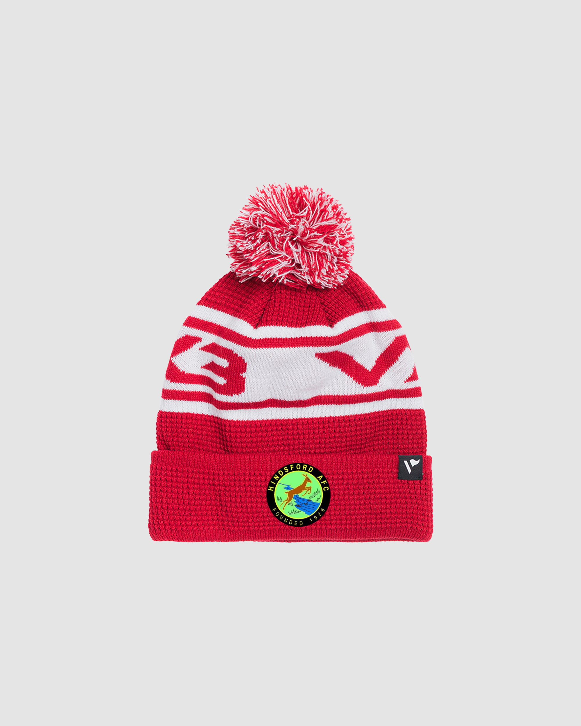 Hindsford JFC Players Waffle Knit Bobble Hat