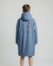 Velit Sports Robe Storm Cloud/Dove Grey Kids