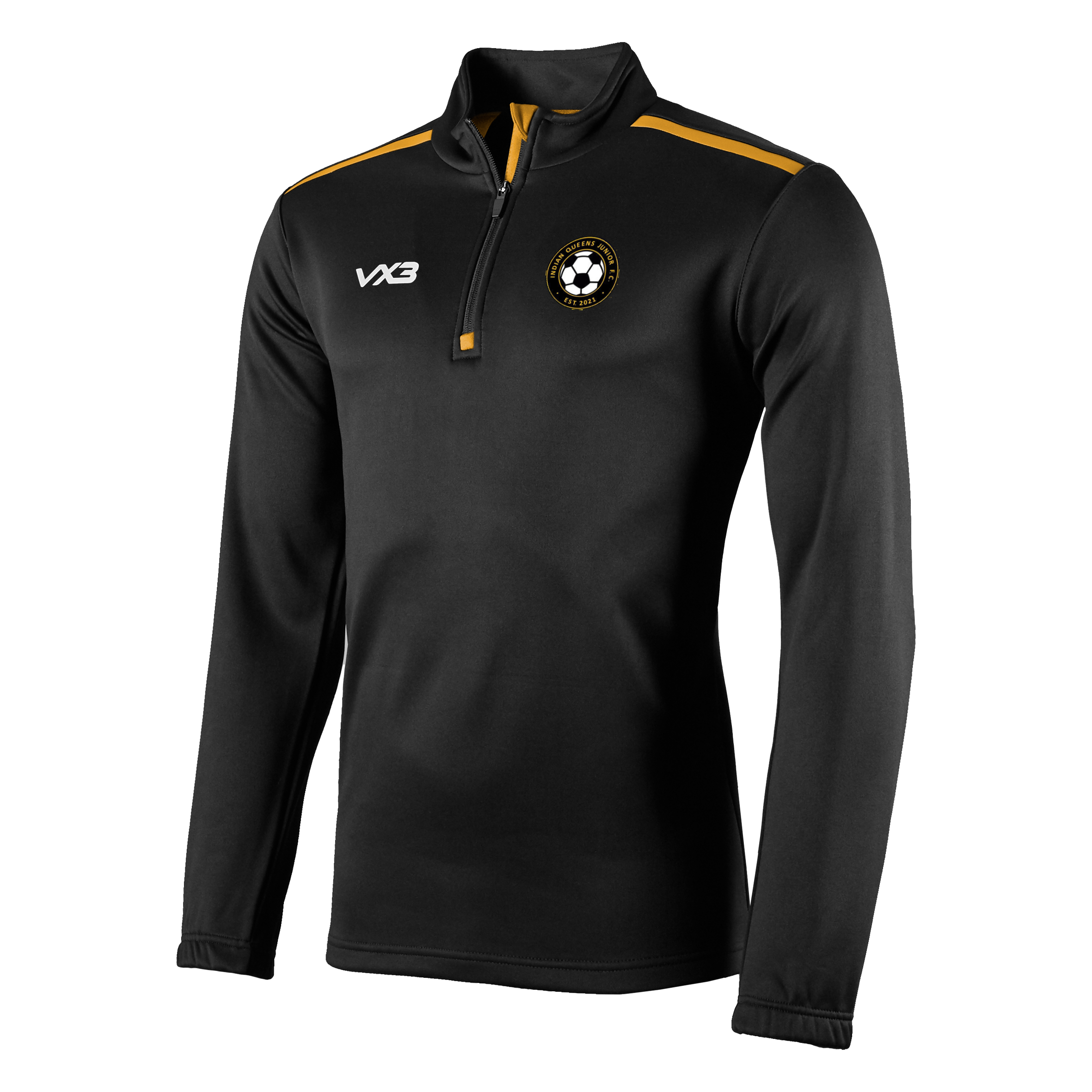 Indian Queens FC Fortis Youth Quarter Zip Sweat