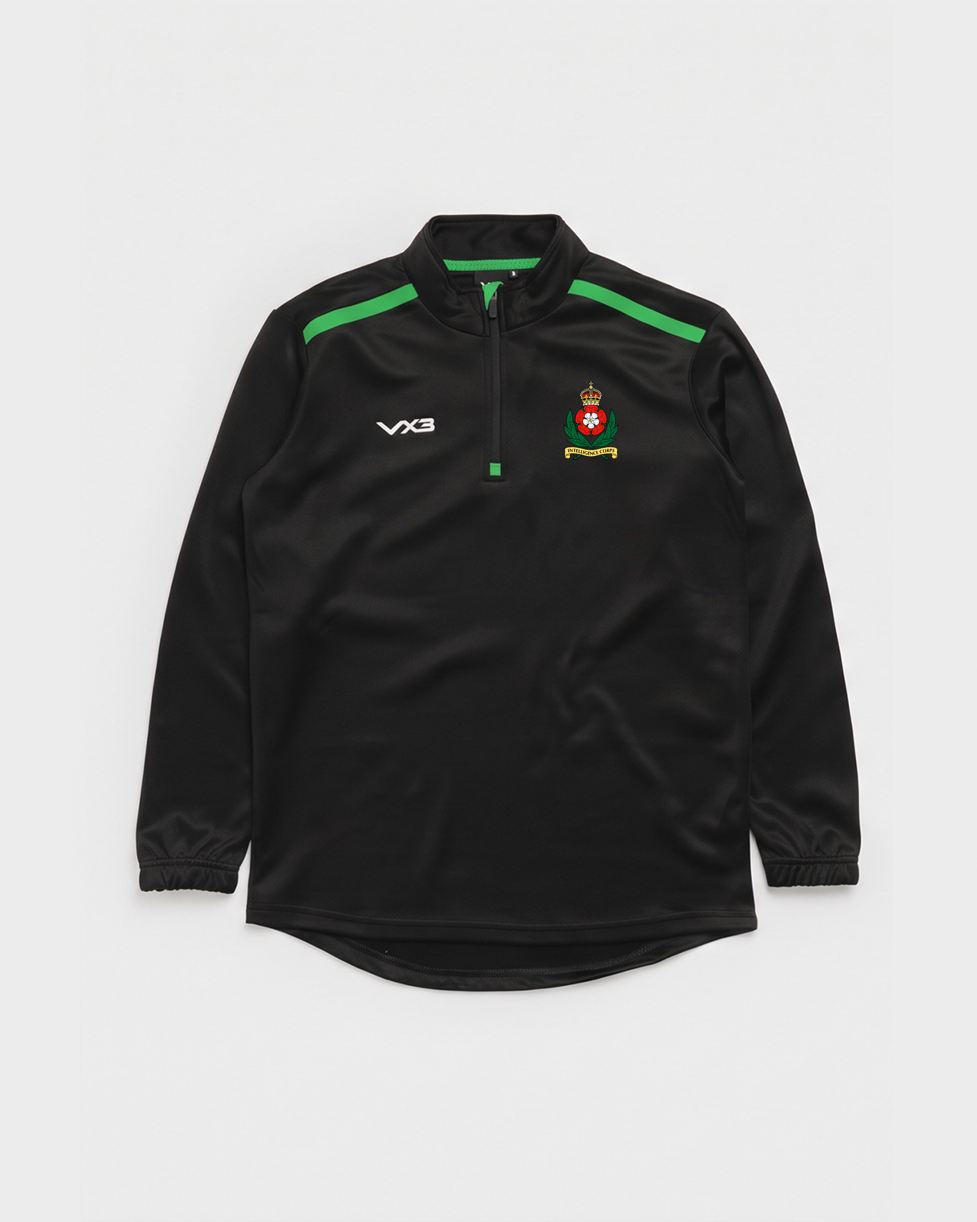 Intelligence Corps Rugby Fortis Quarter Zip Sweat