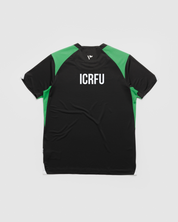 Intelligence Corps Rugby Vertex Tee -Black/Emerald/White