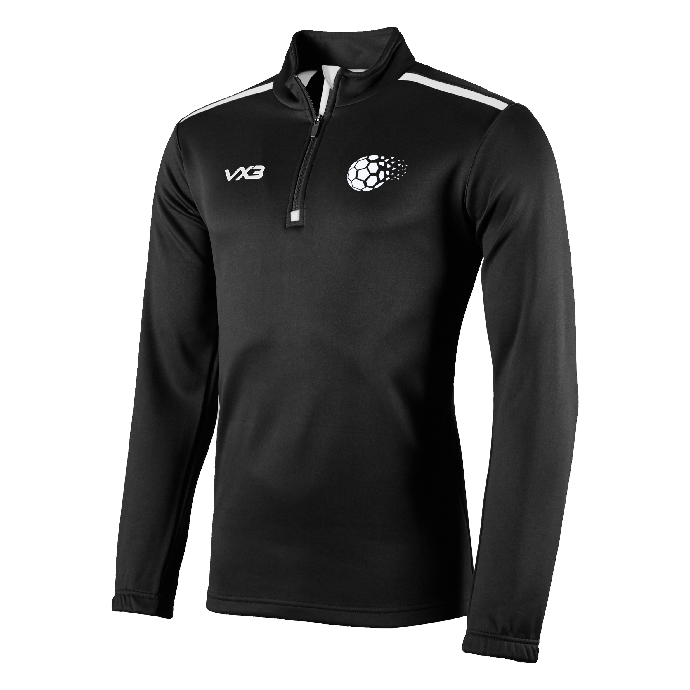 J Ellis Football Fortis Youth Quarter Zip Sweat
