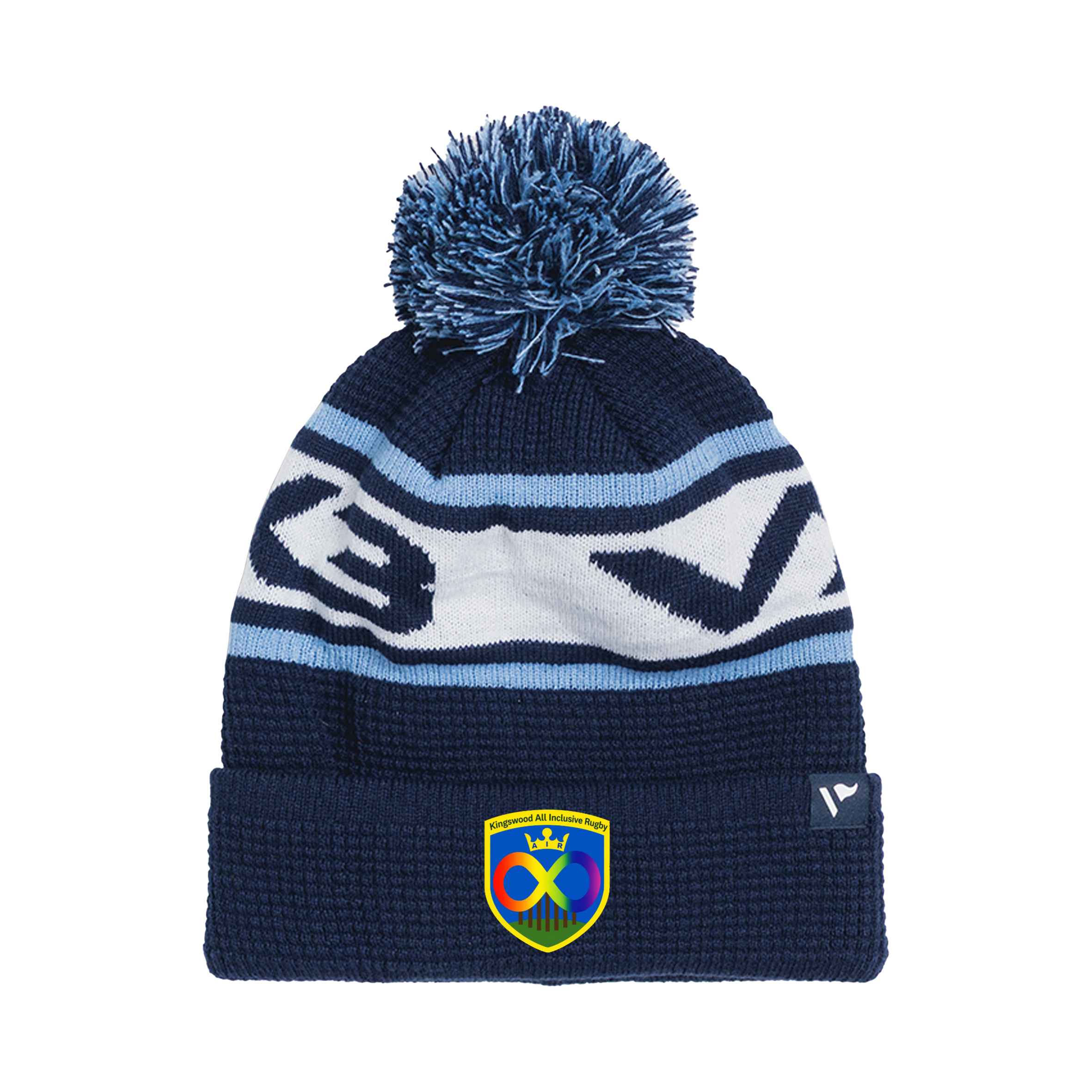 Kingswood RFC - AIR Waffle Knit Bobble Hat -