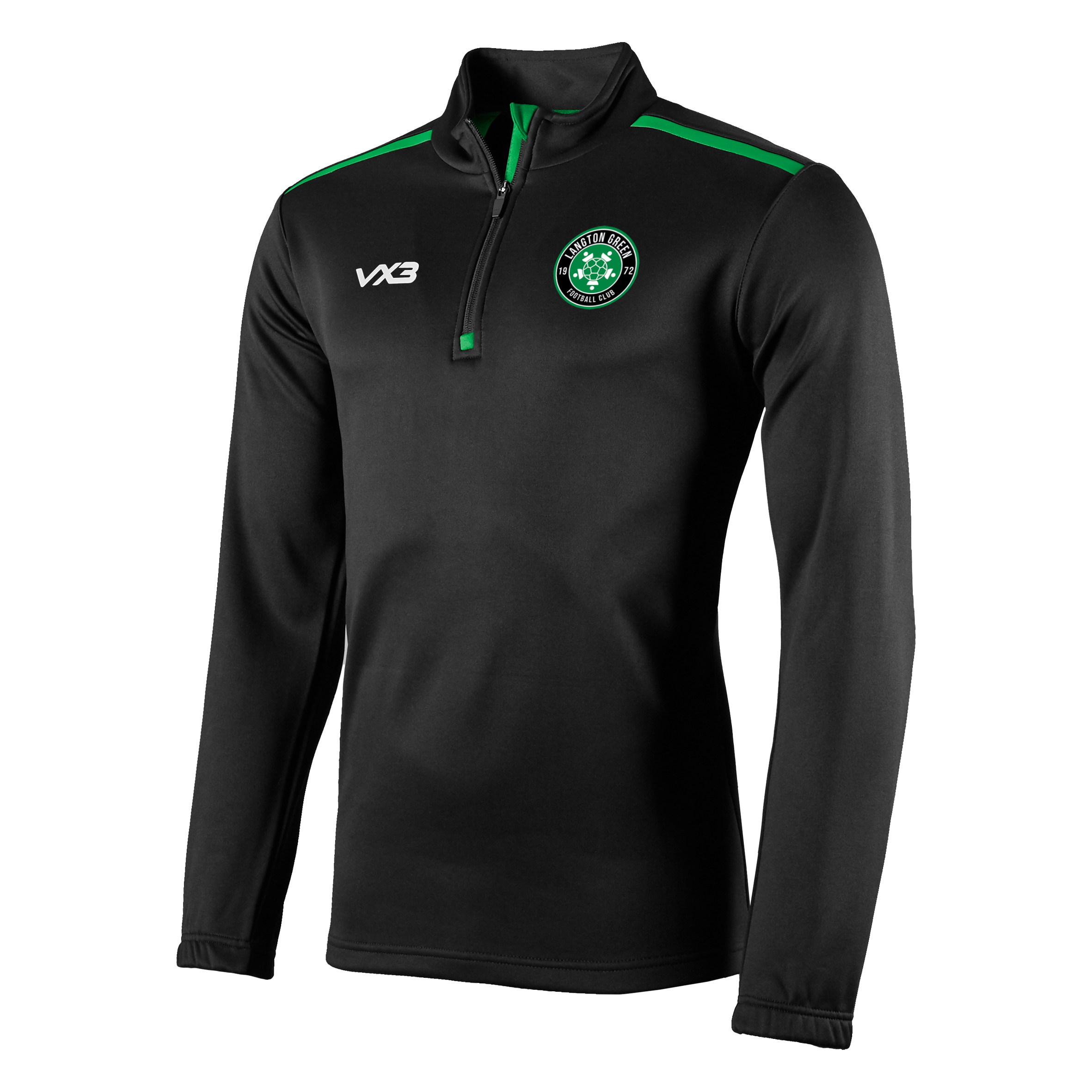 Langton Green FC Fortis Quarter Zip Sweat