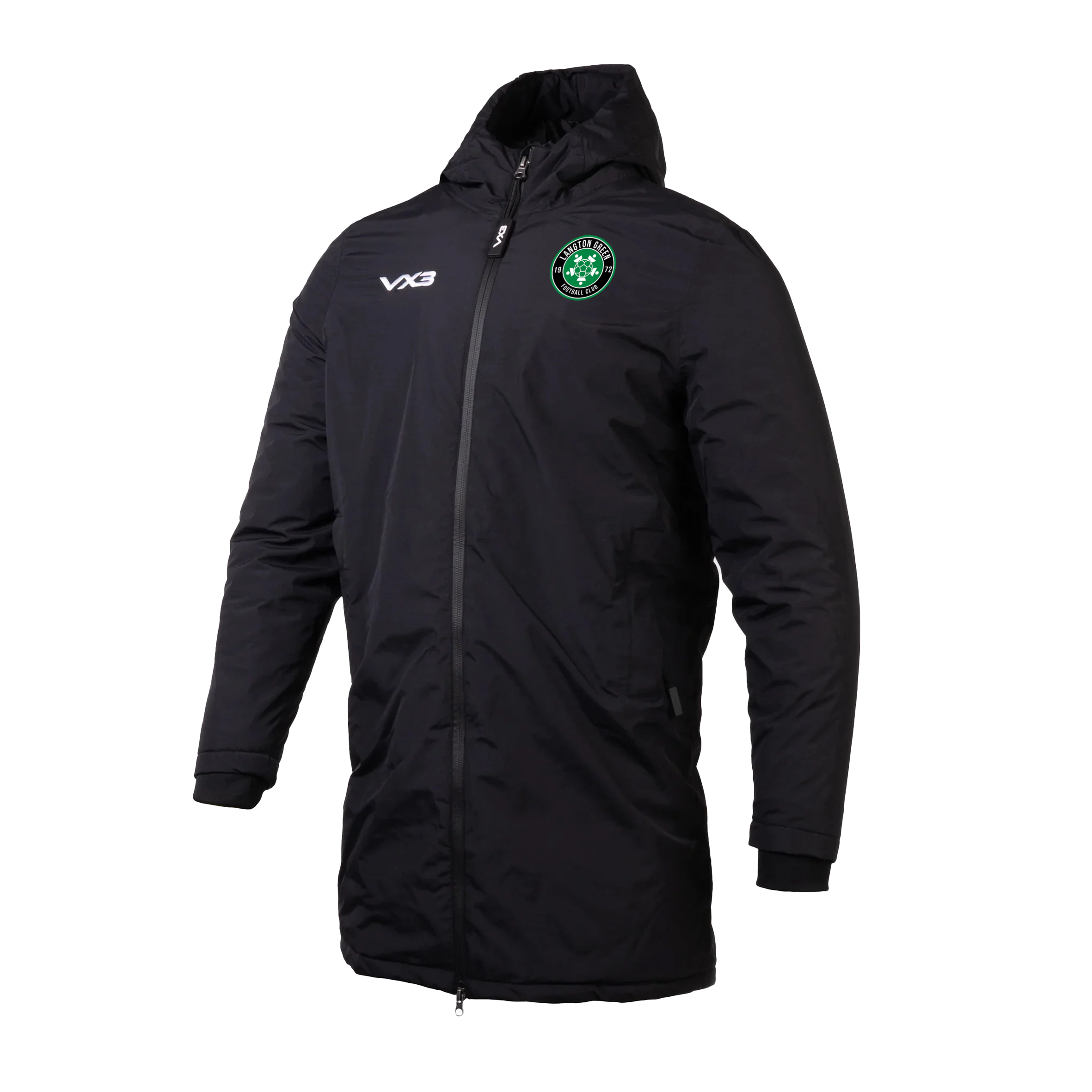 Langton Green FC Nero Managers Jacket