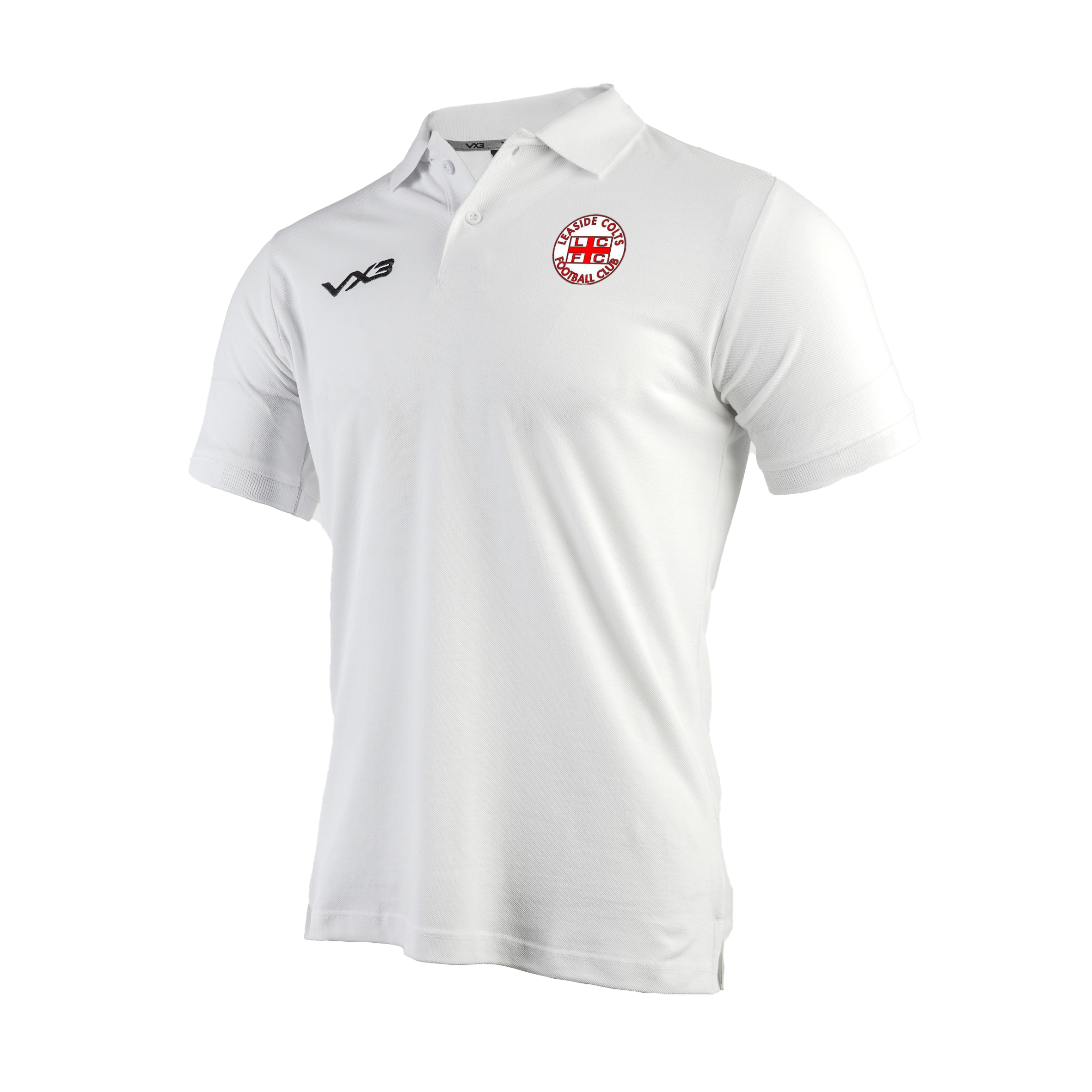 Leaside Colts FC Primus Polo Shirt White